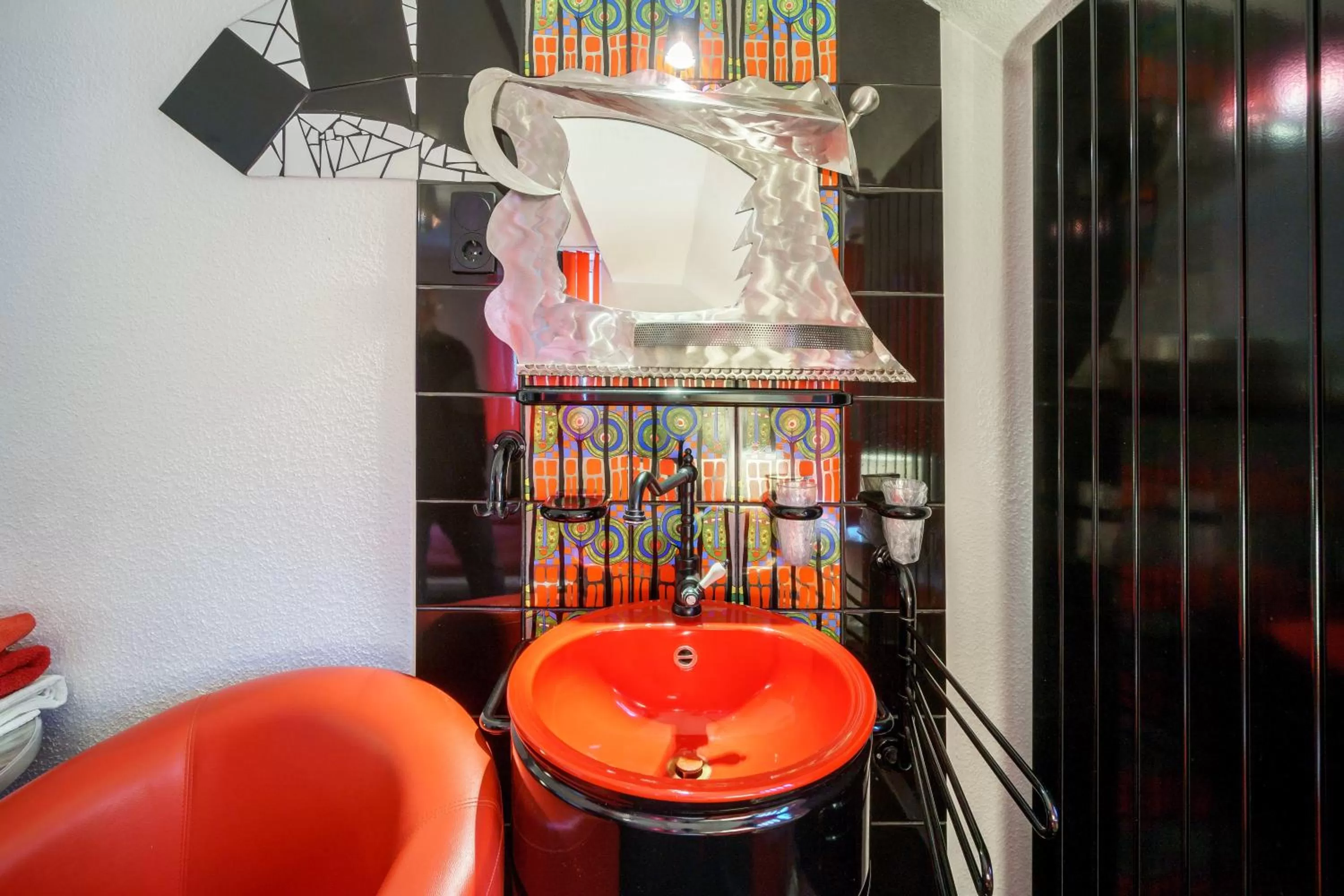 Seating area in Hotel Tusculum