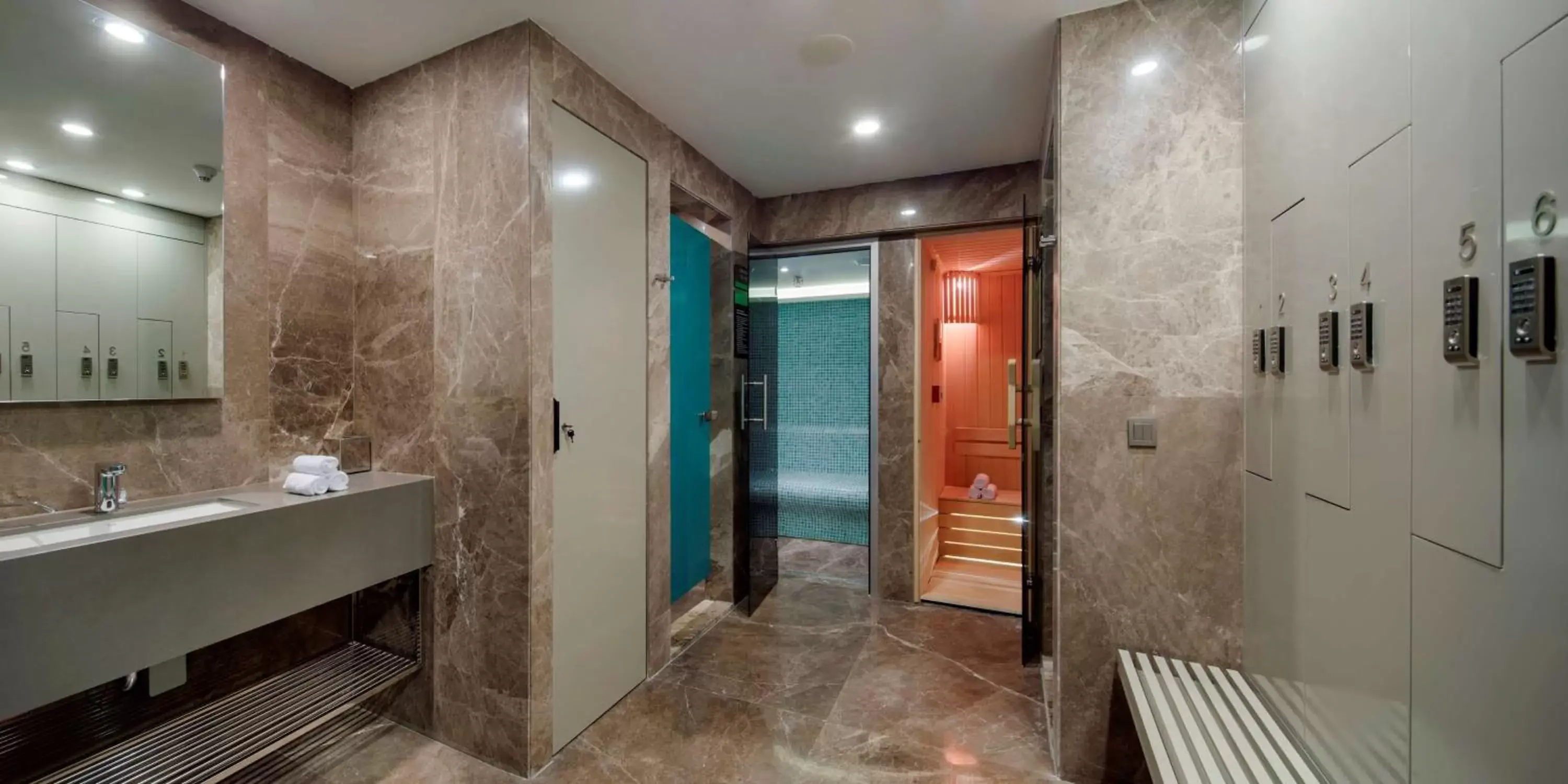 Spa and wellness centre/facilities, Bathroom in Hilton Garden Inn Istanbul Atatürk Airport