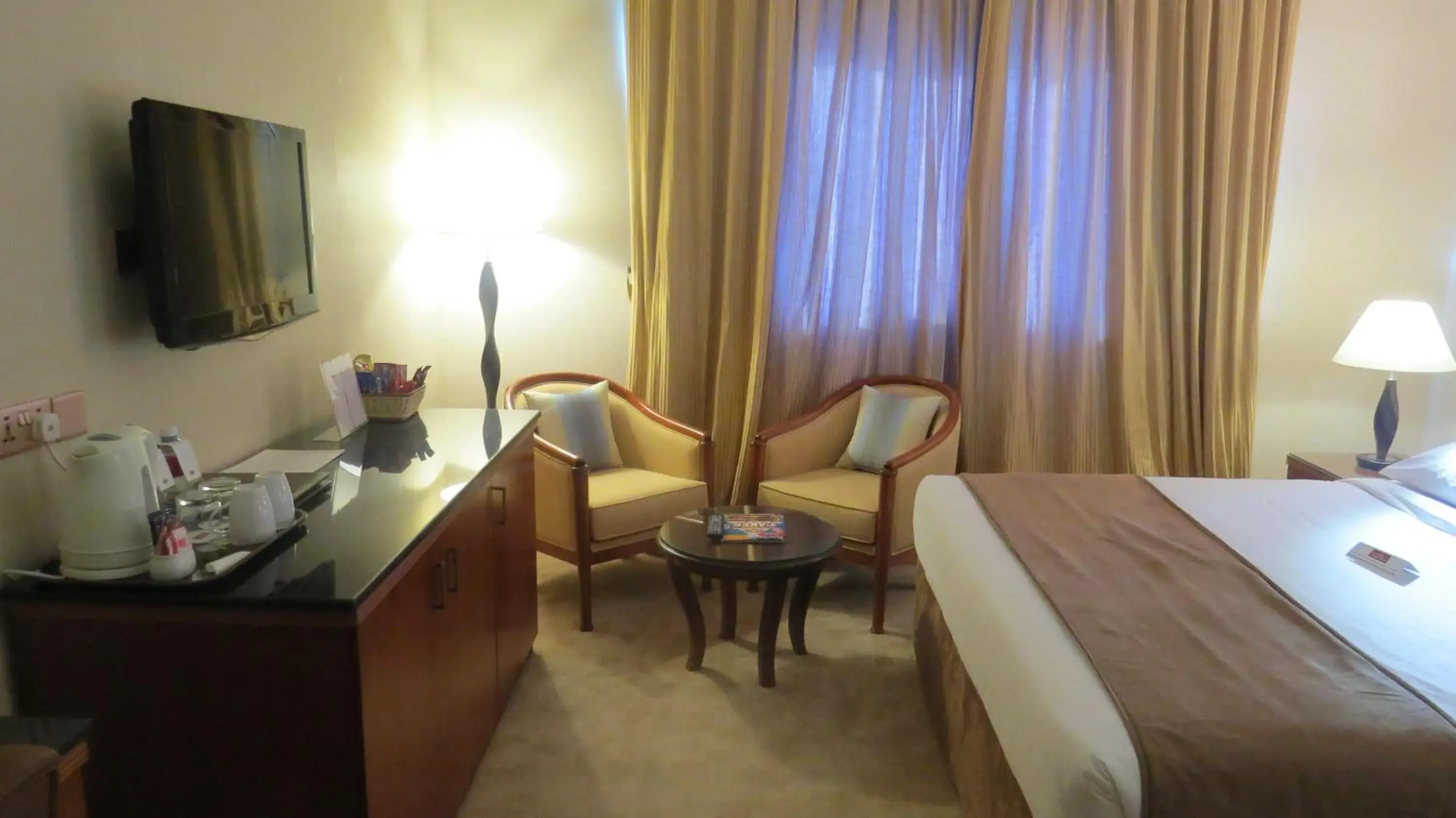 Seating Area in Al Jawhara Gardens Hotel