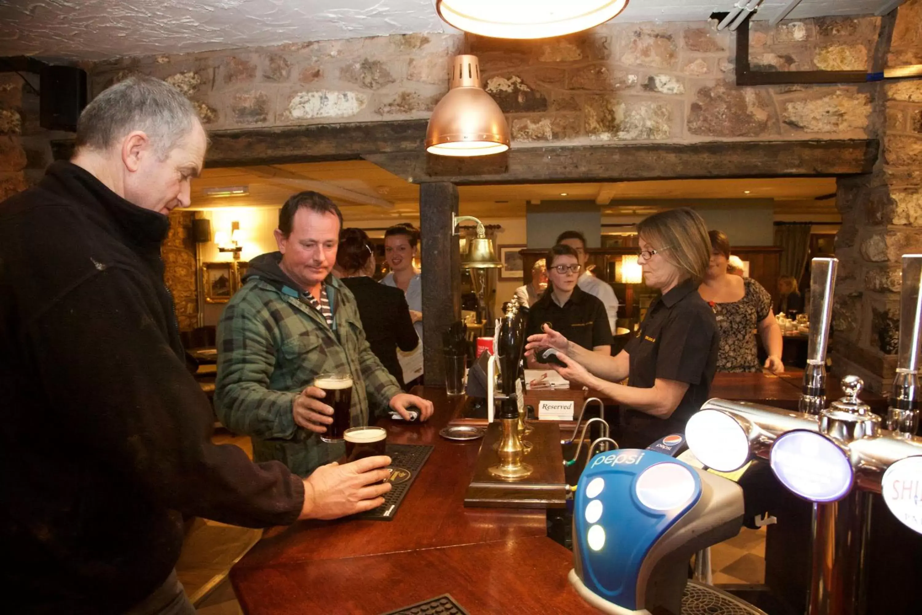 Lounge or bar in Waterloo Cross, Devon by Marston's Inns