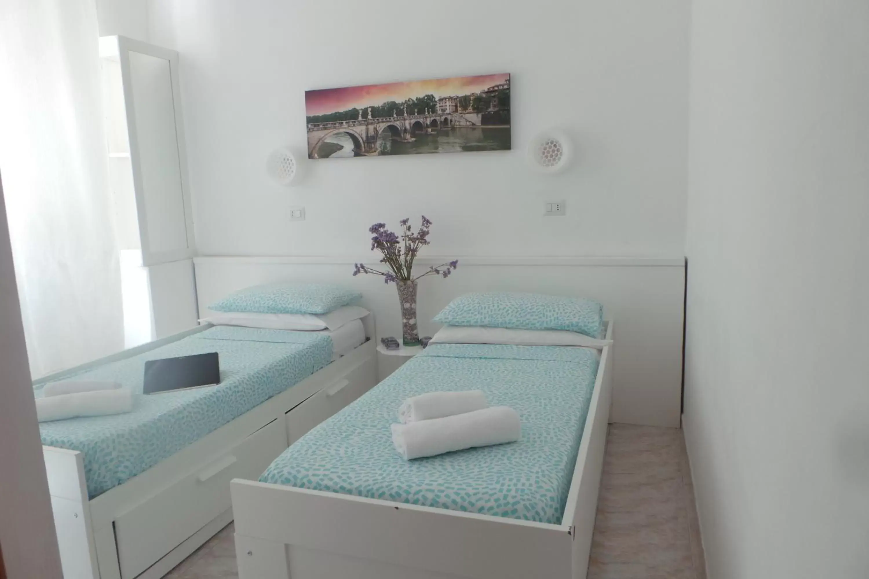Photo of the whole room, Bed in Hotel Castelfidardo