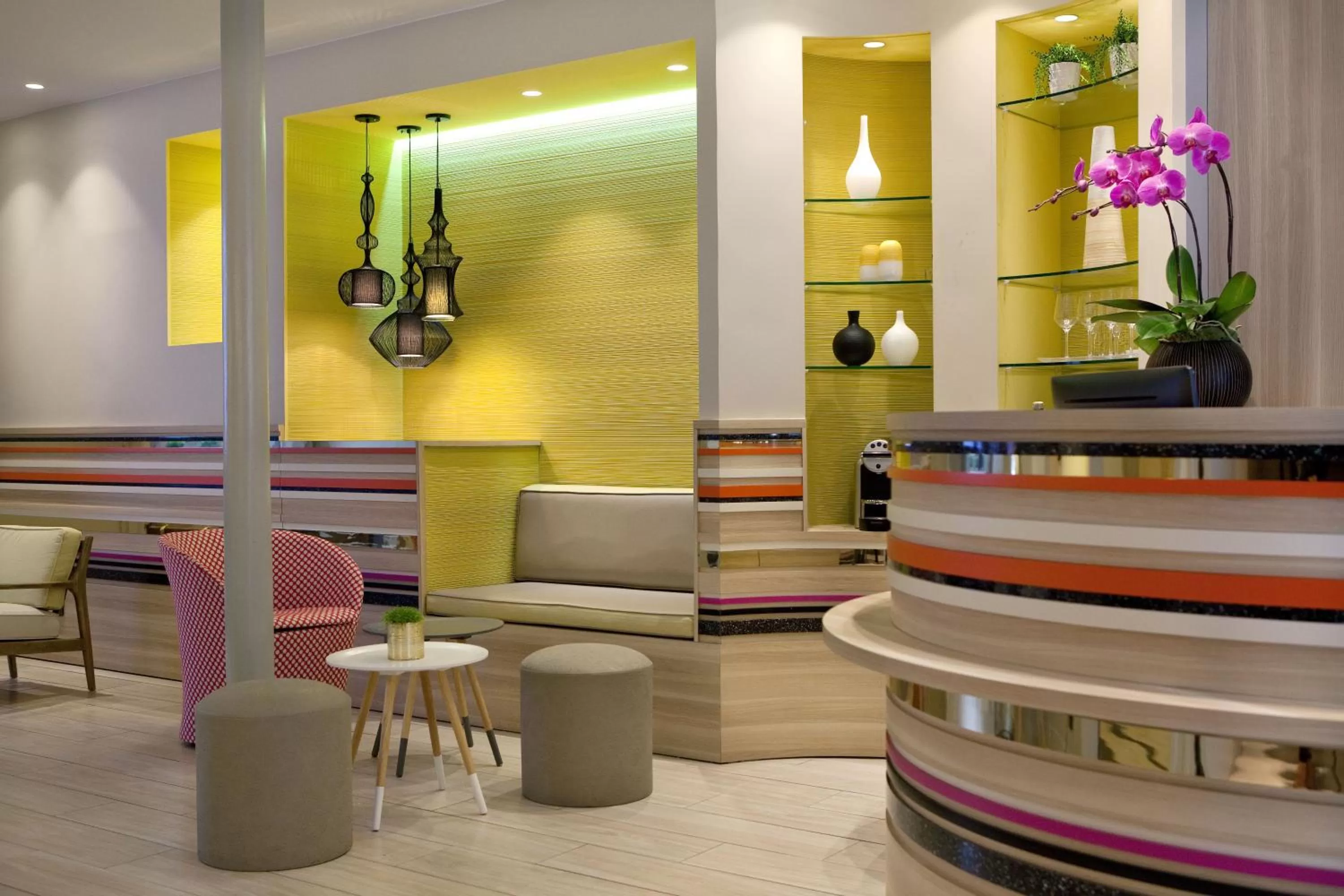 Lobby or reception in Hotel Berne Opera