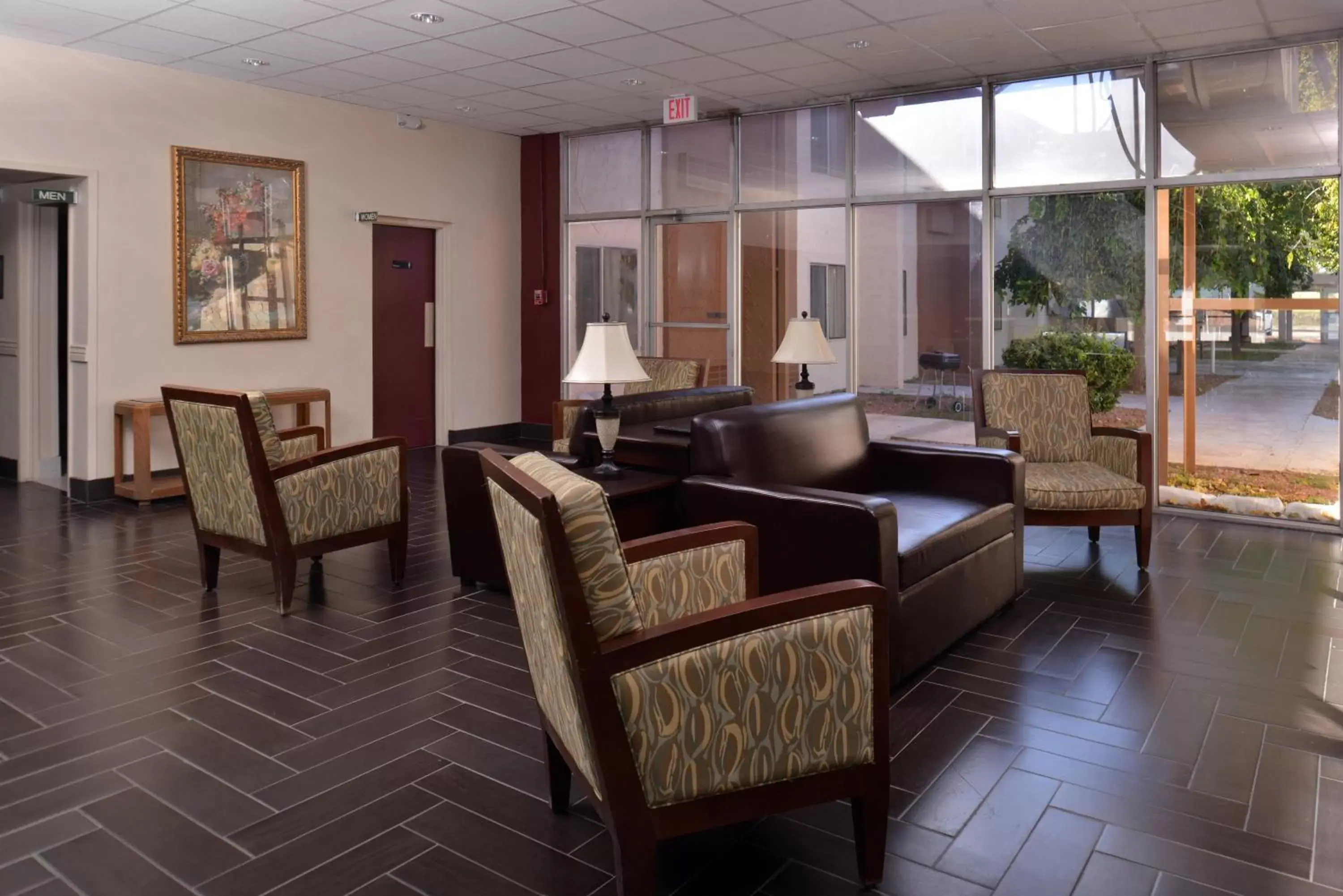 Lobby or reception, Seating Area in Red Roof Inn Van Horn