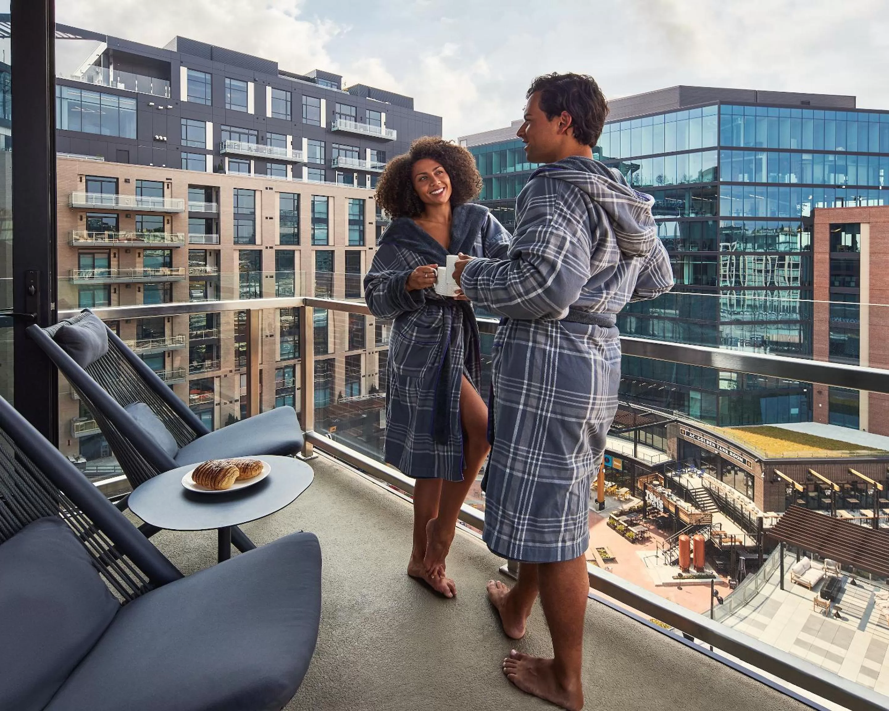 Balcony/Terrace in The Rally Hotel at McGregor Square
