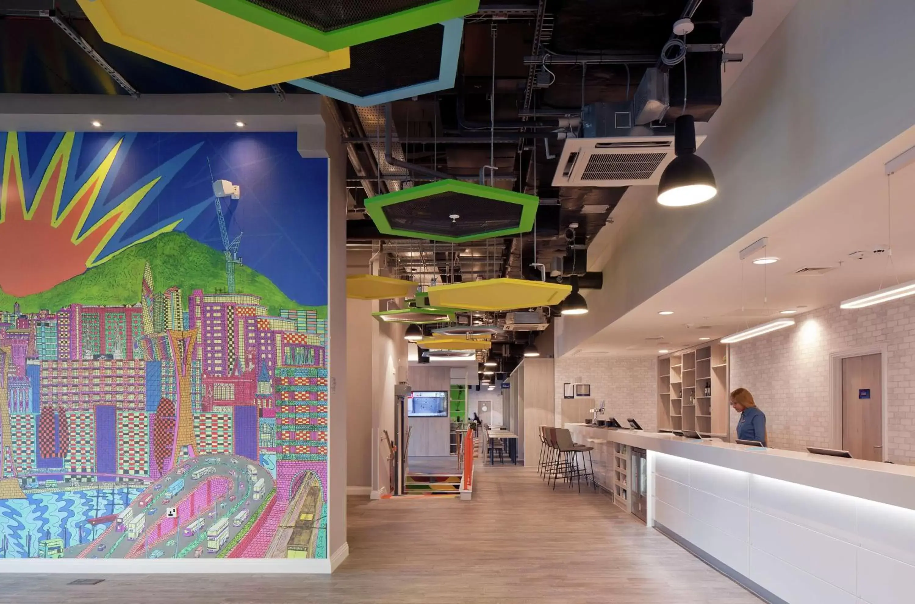 Lobby or reception in Hampton By Hilton Leeds City Centre Lobby or reception in Hampton By Hilton Leeds City Centre