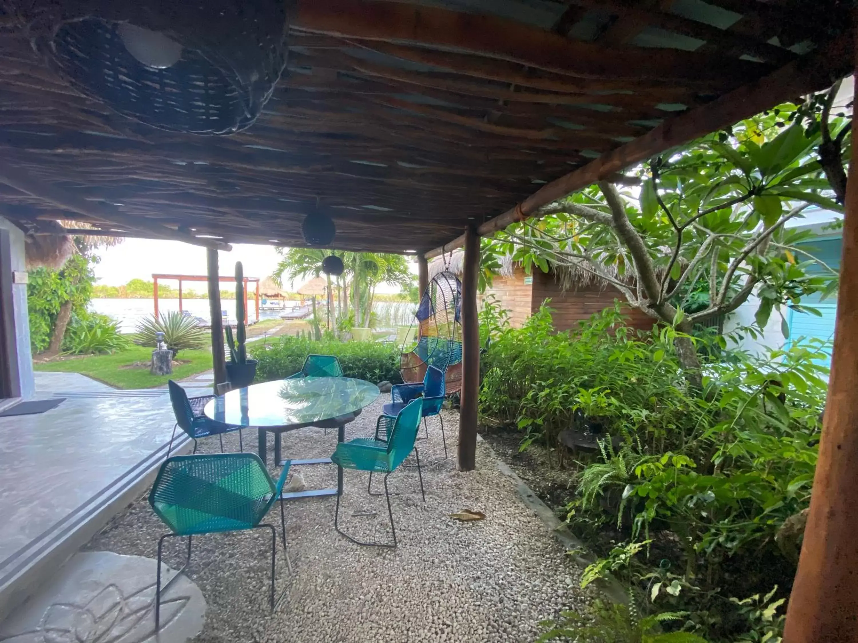 Garden in Casa Shiva Bacalar by MIJ