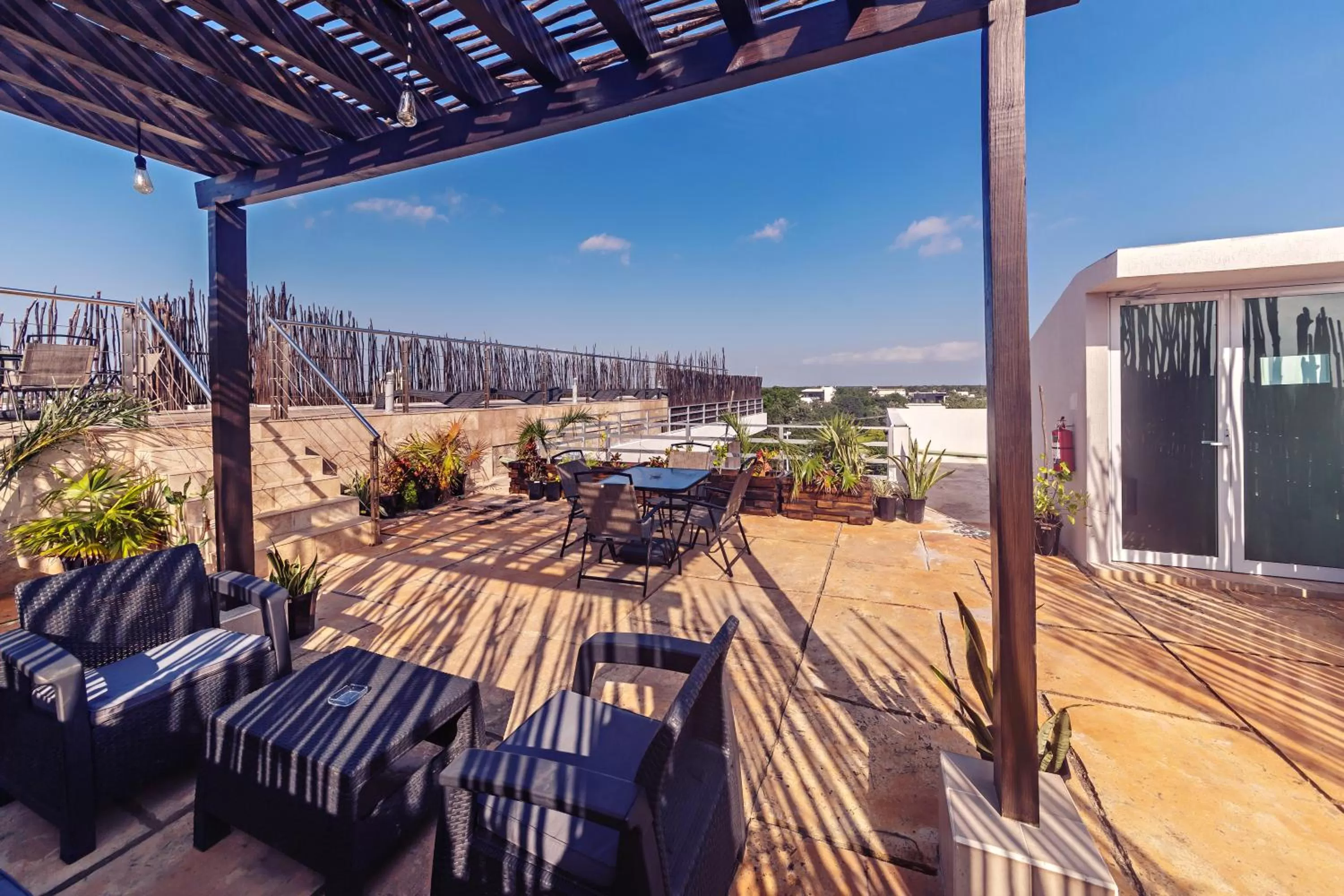 Balcony/Terrace in Hotel CARPE DIEM Tulum by Nah Hotels