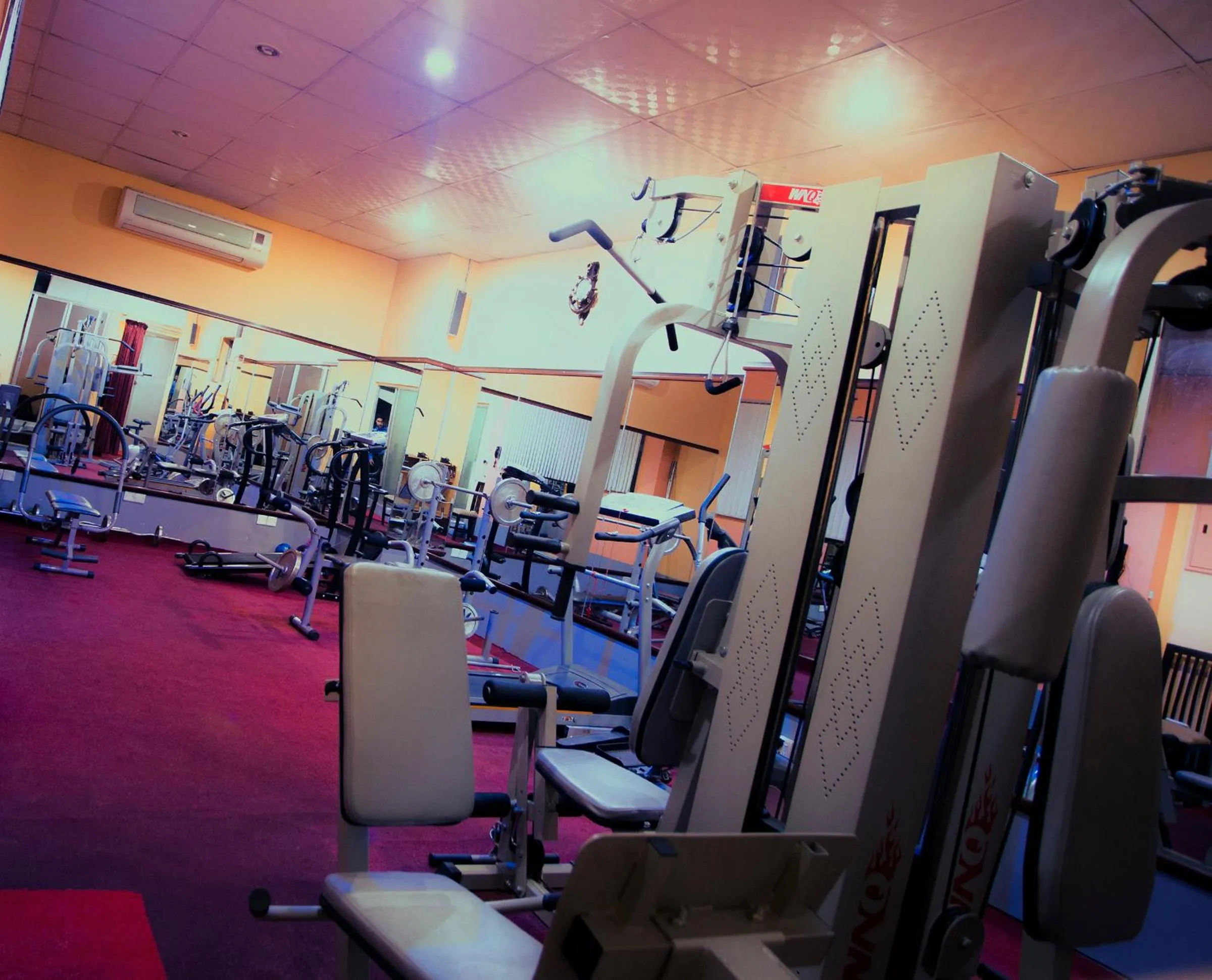 Fitness centre/facilities in Hotel 71