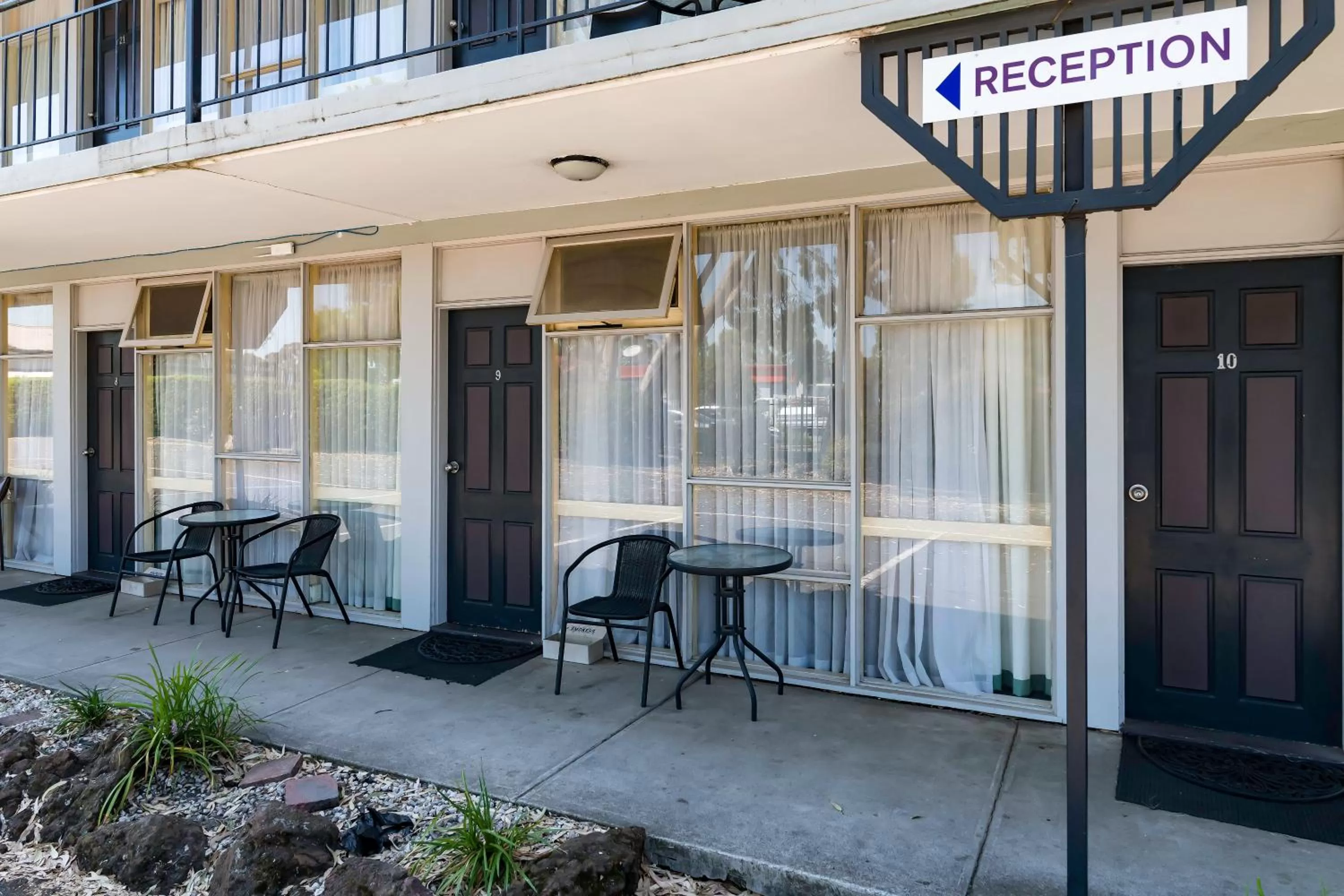 Balcony/Terrace in The Prince Mark Motel