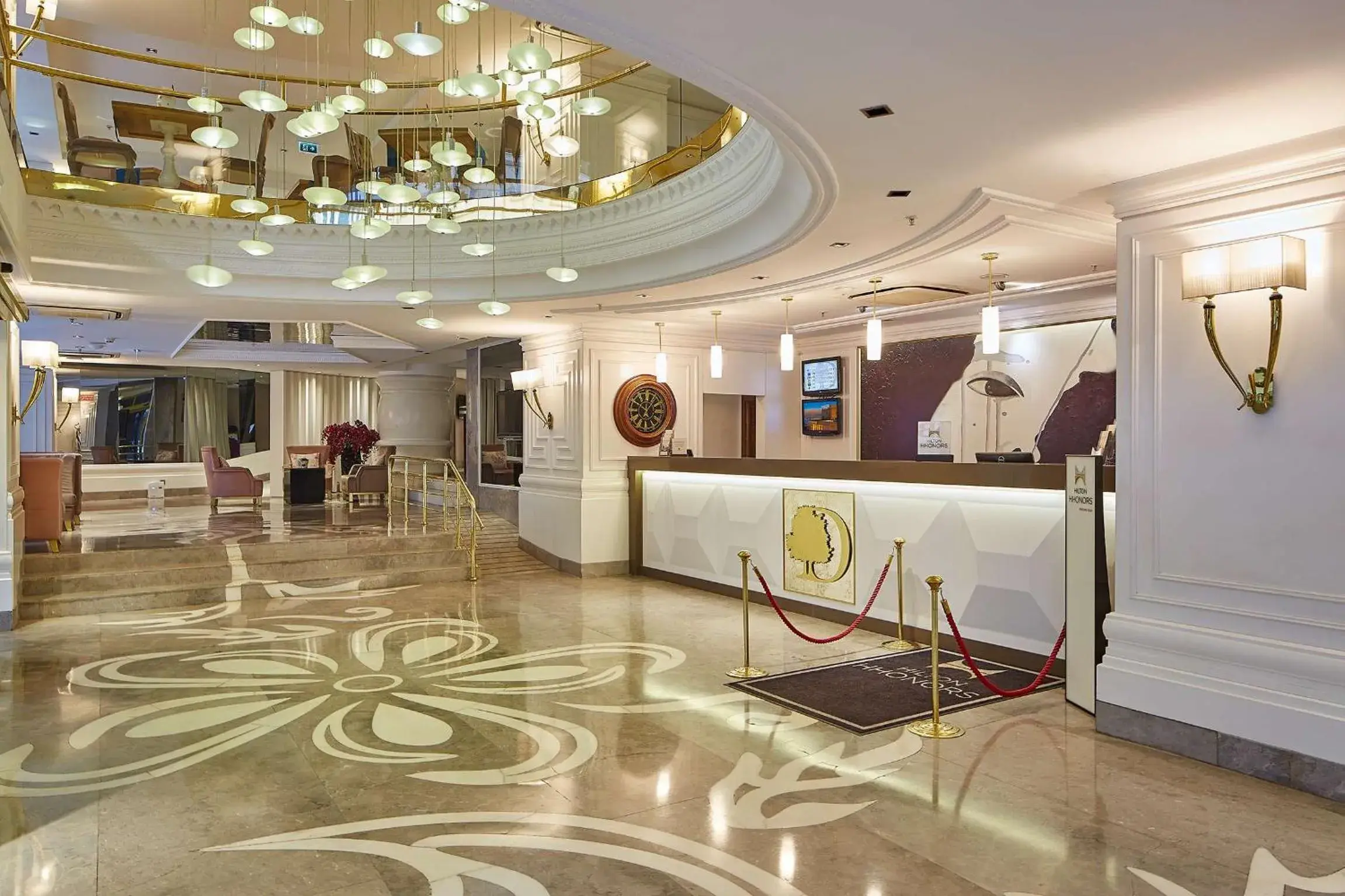 Lobby or reception, Lobby/Reception in DoubleTree By Hilton Hotel Izmir - Alsancak