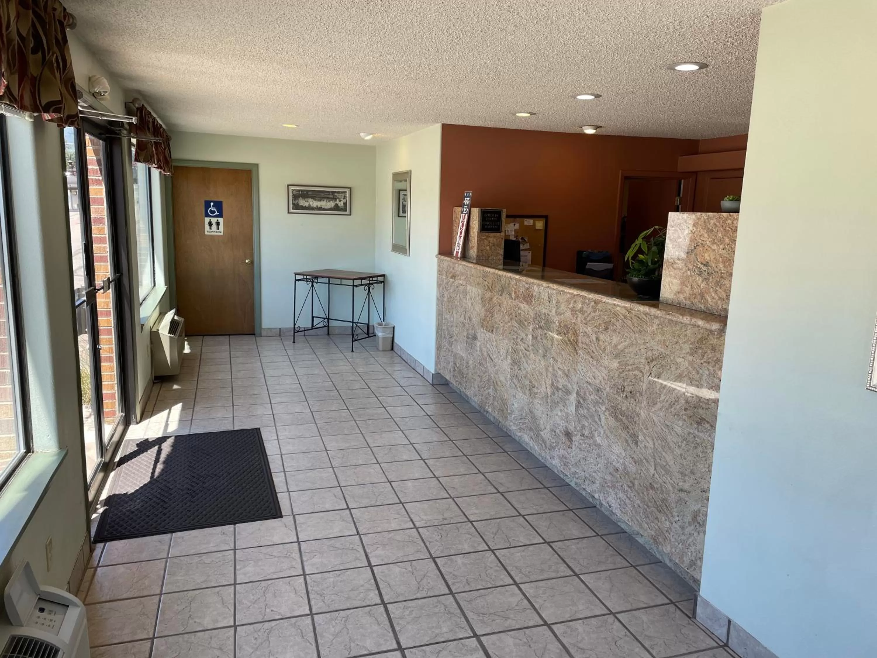 Lobby or reception in Abajo Lodge