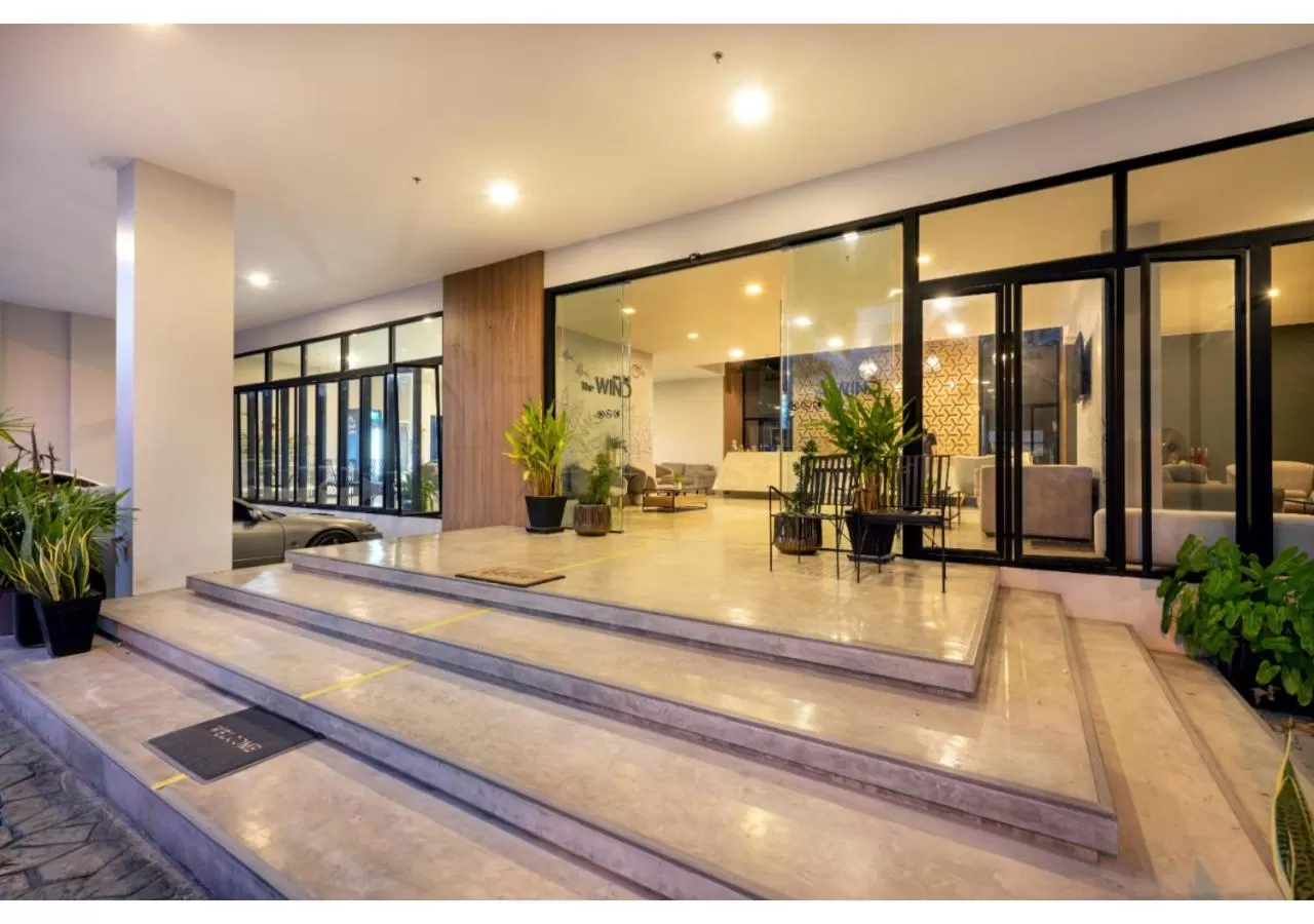 Lobby or reception in The Wind Hotel