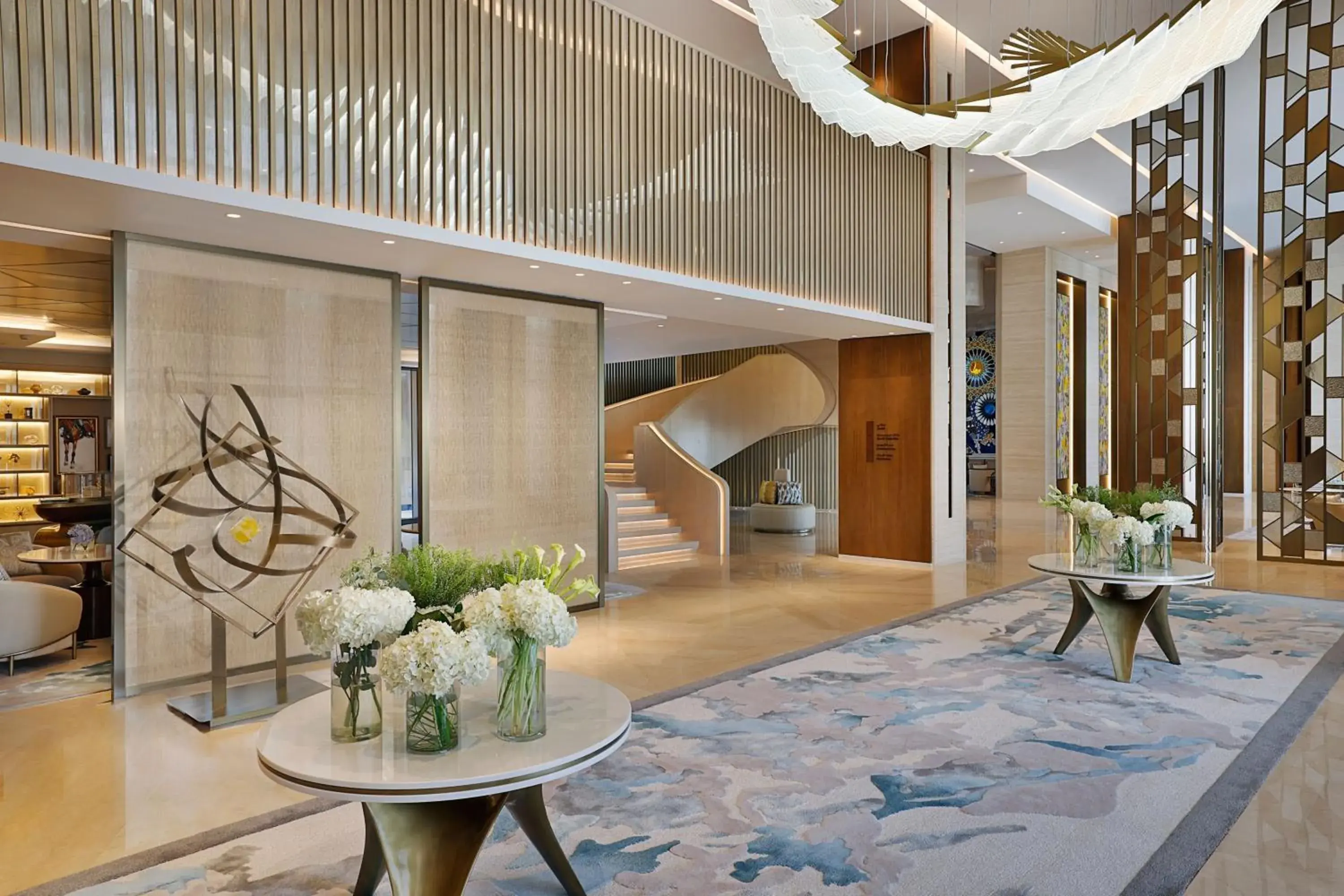 Lobby or reception in The St. Regis Riyadh