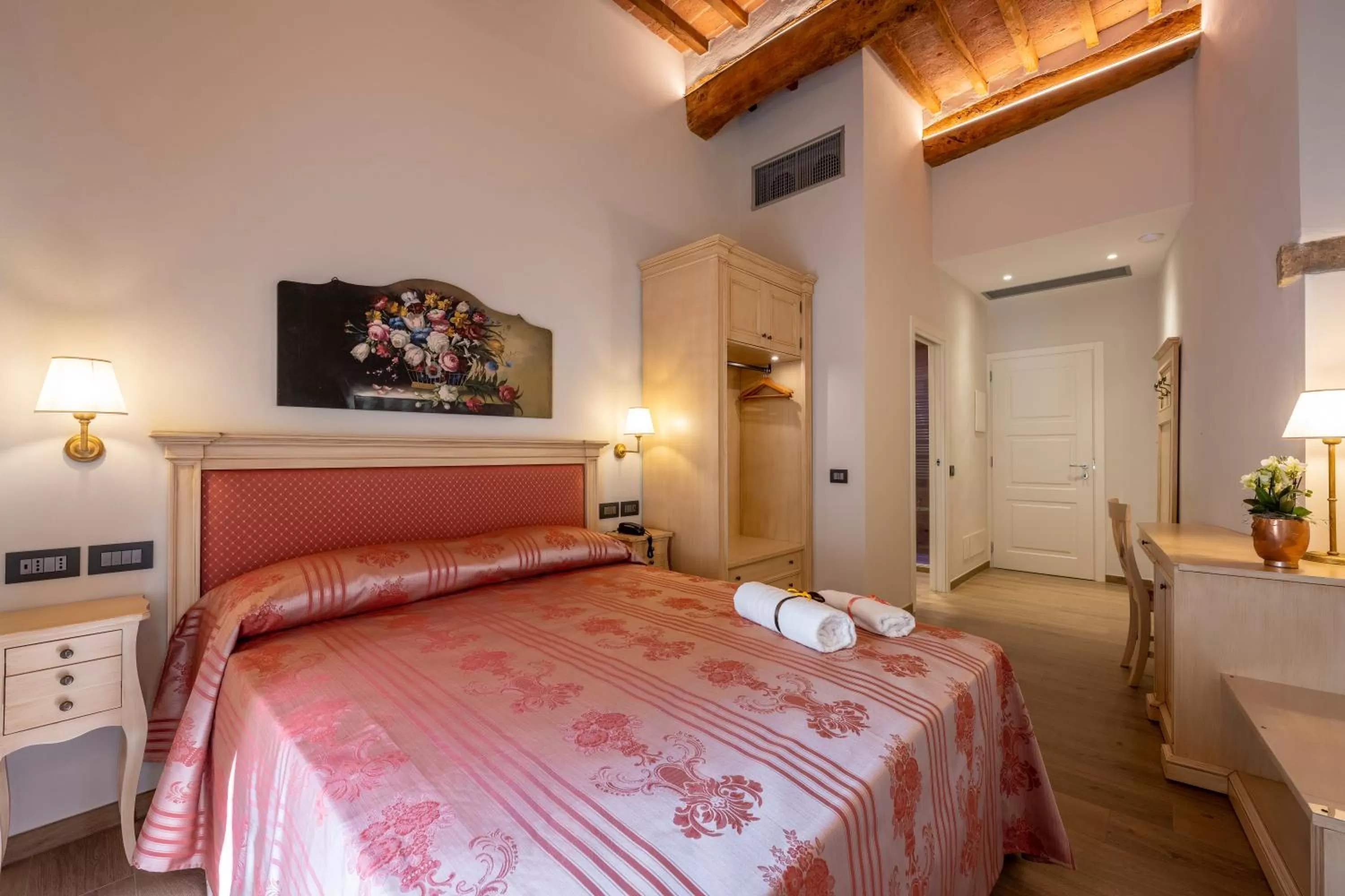 Bed in Palazzo del Mercante