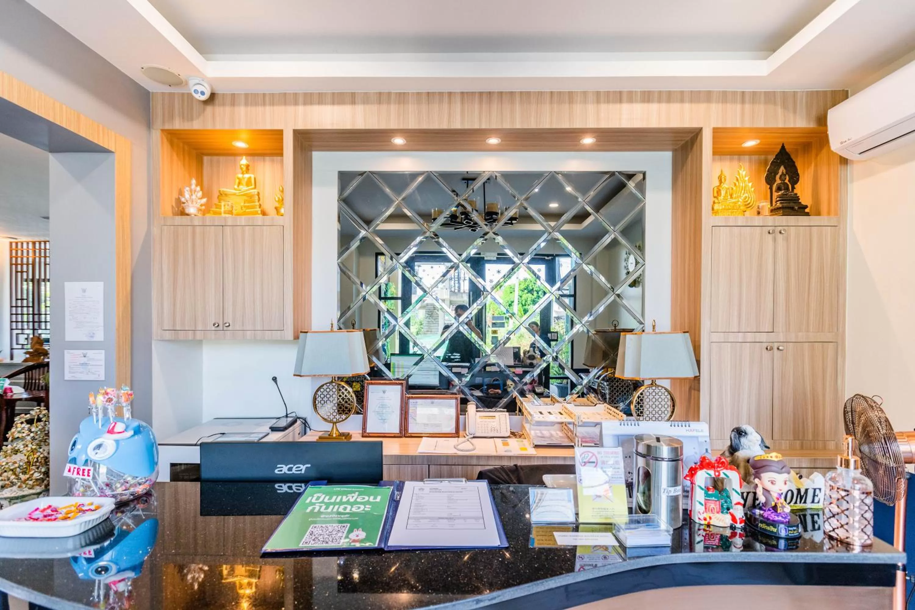 Lobby or reception in USABAI Riverside Boutique Hotel