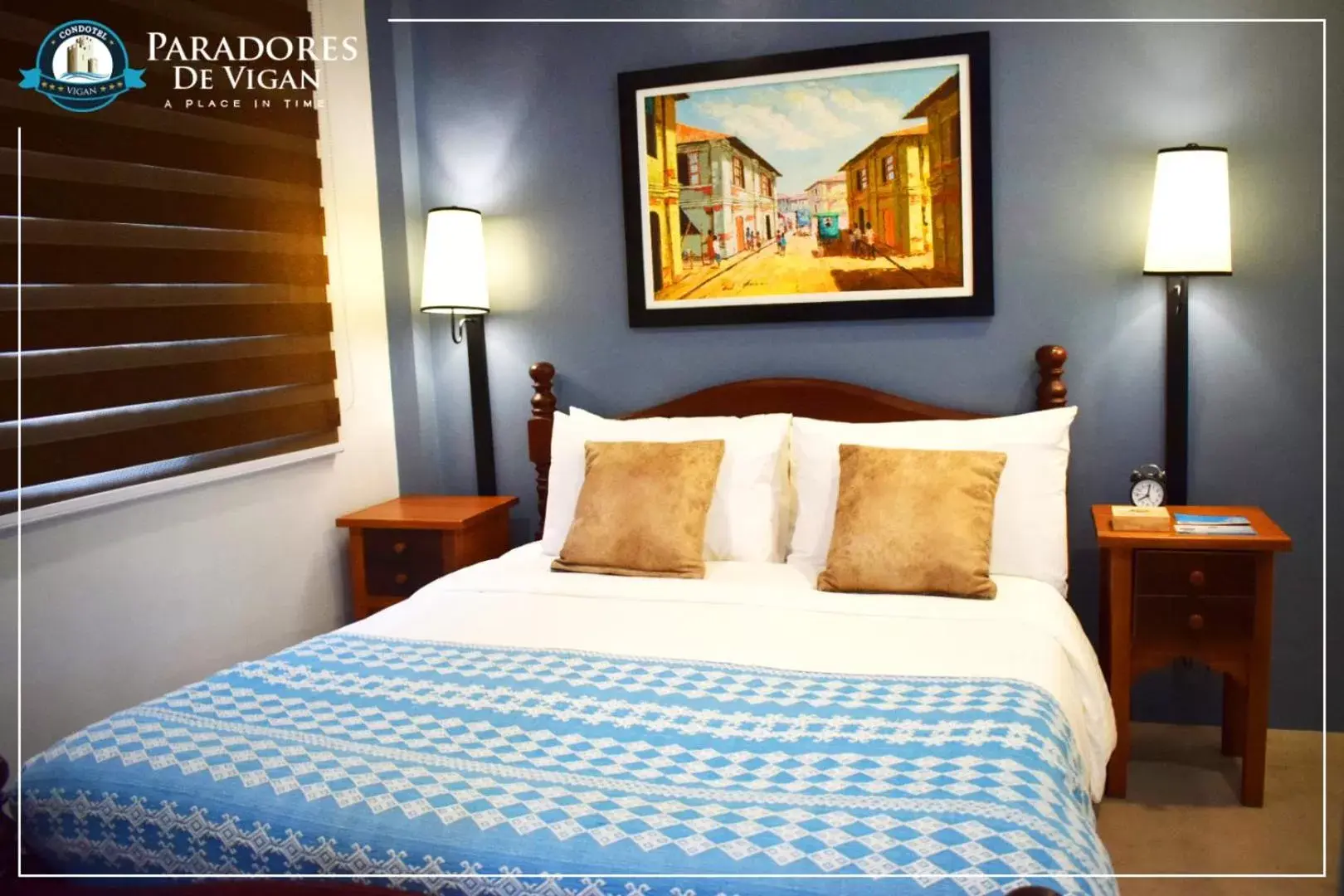 Bed in Paradores de Vigan Bed in Paradores de Vigan