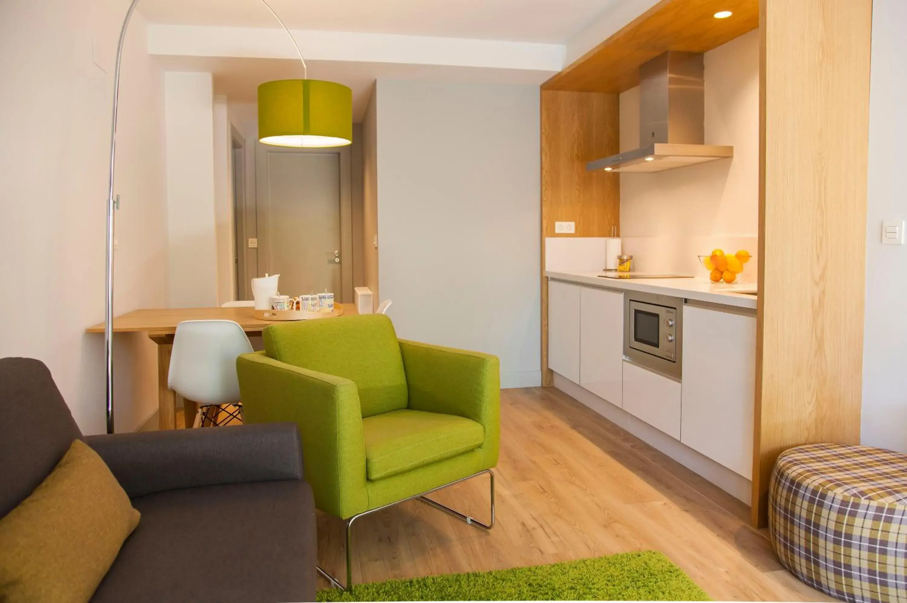 Kitchen or kitchenette, Seating Area in Casona de la Paca Apartments