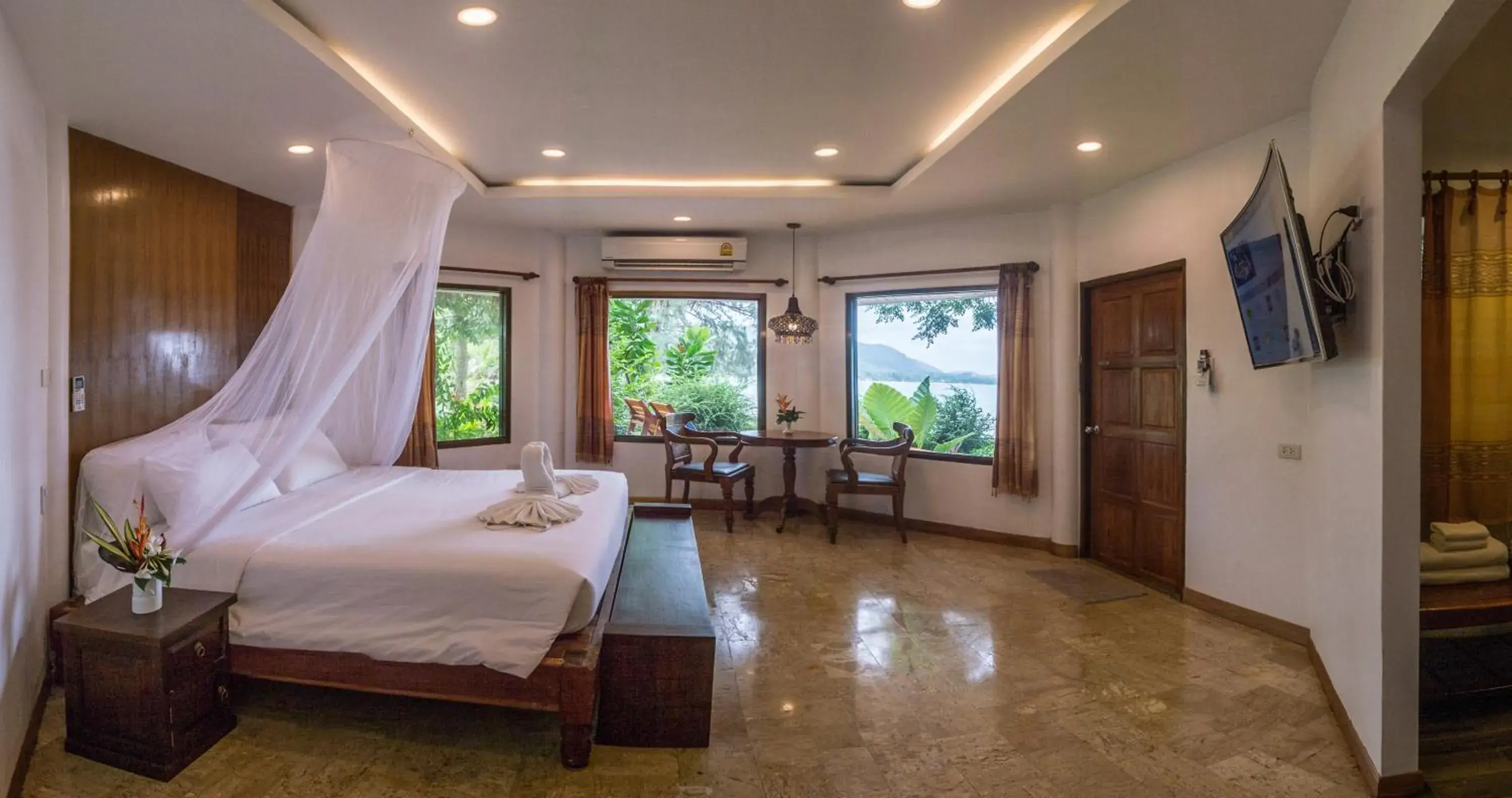 Bedroom in Twin Bay Resort - SHA Extra Plus