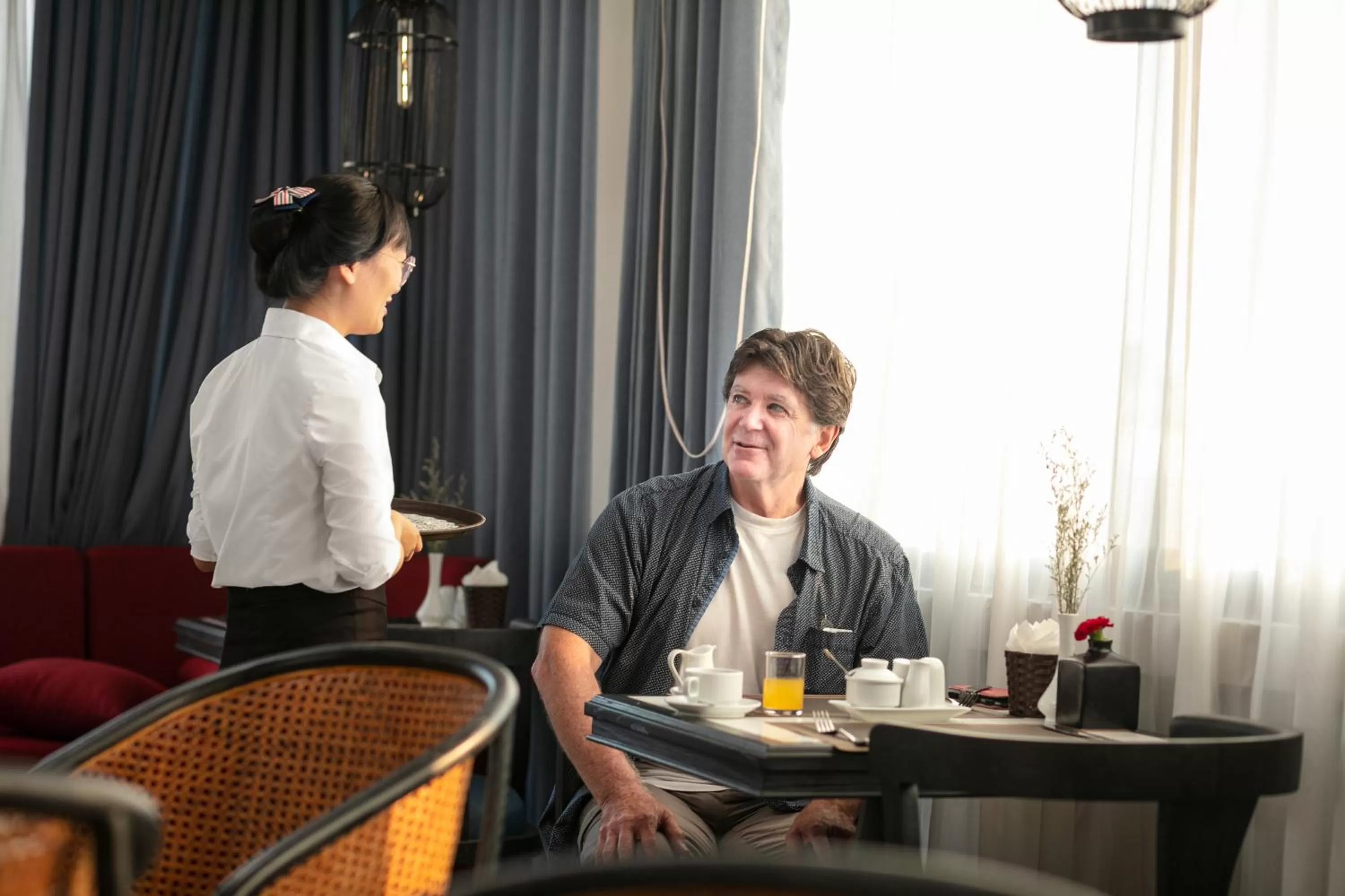 Staff in Shining Central Hotel & Spa