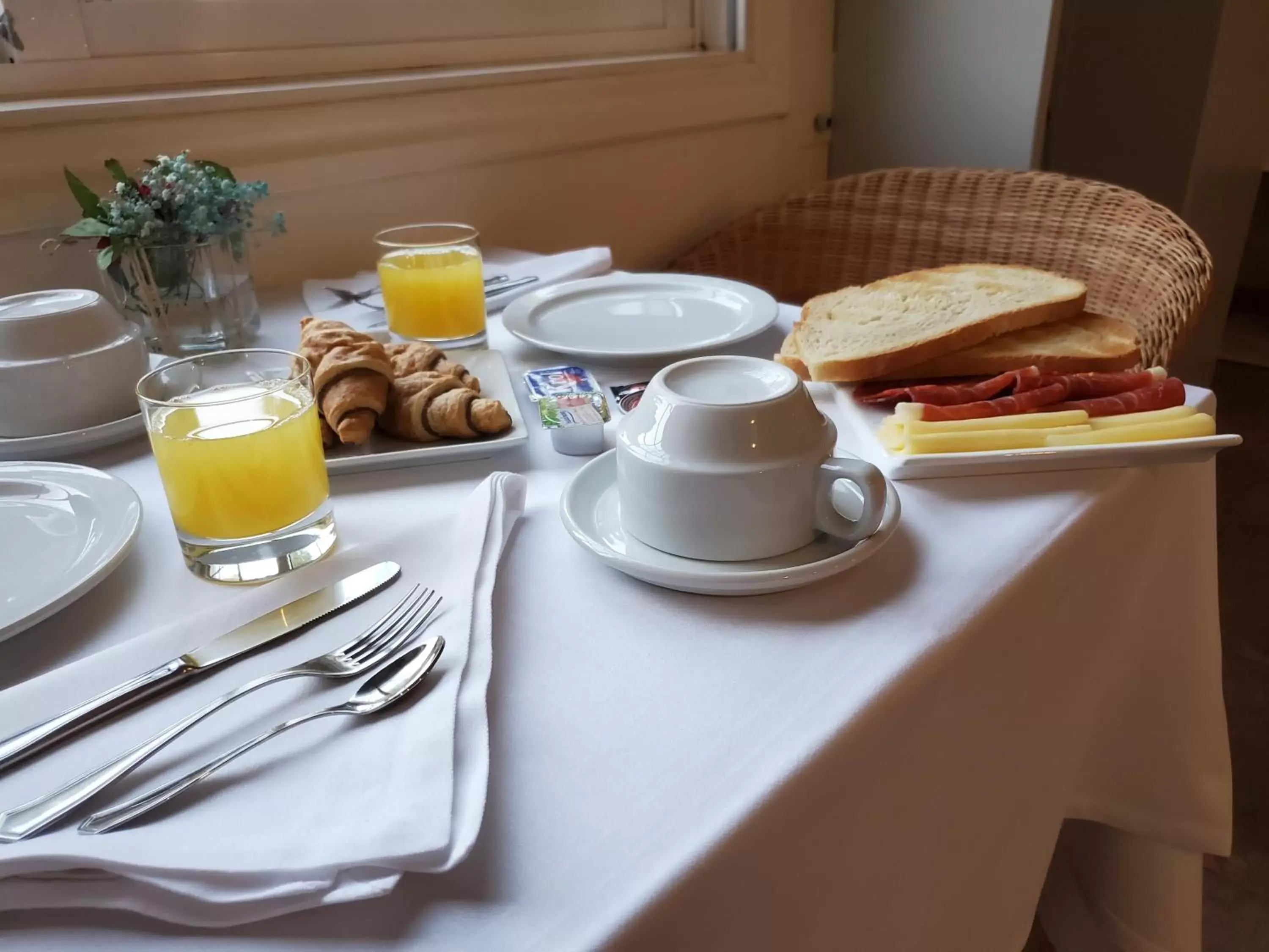 Breakfast in Hotel O'Pazo