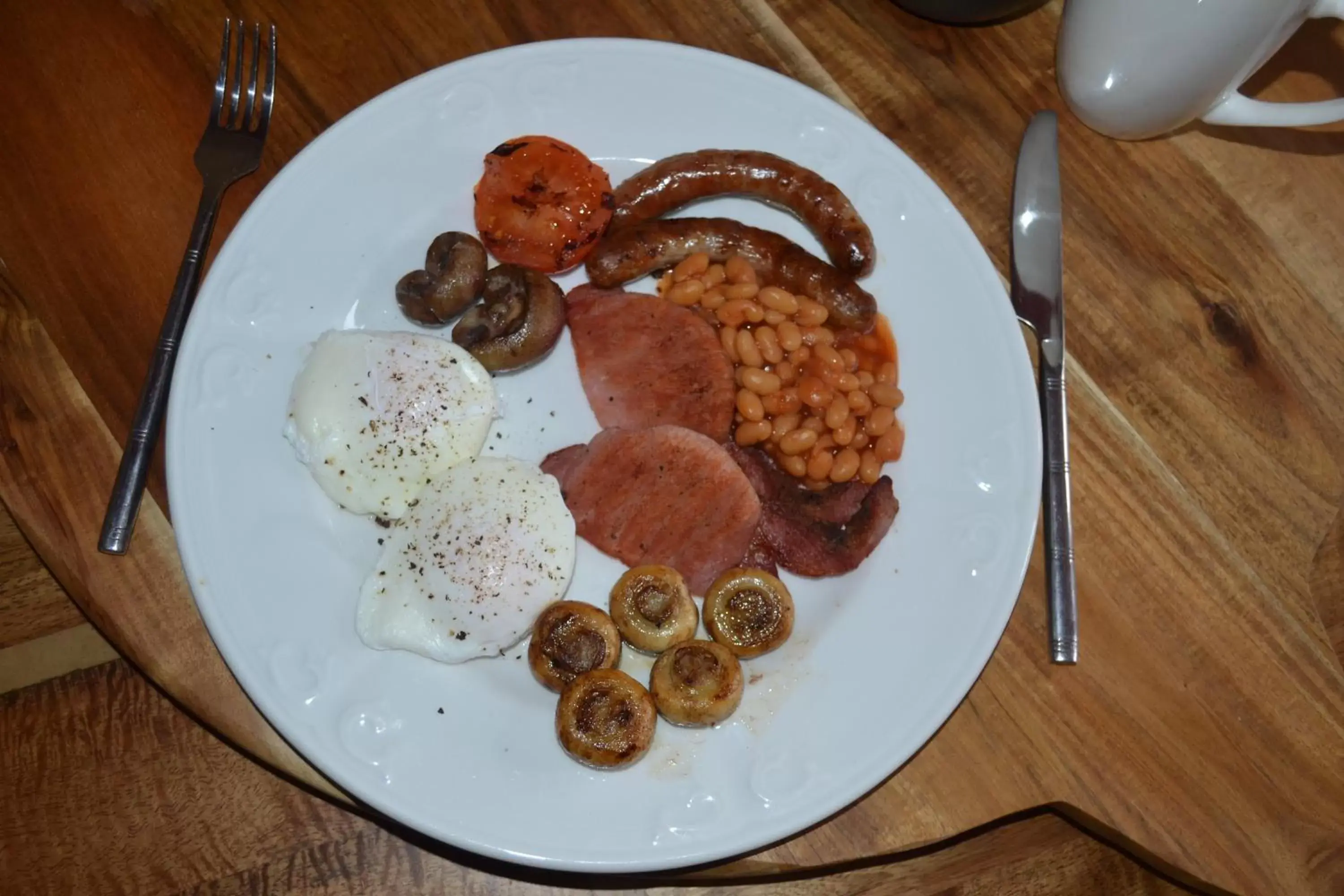 English/Irish breakfast in Chilton House