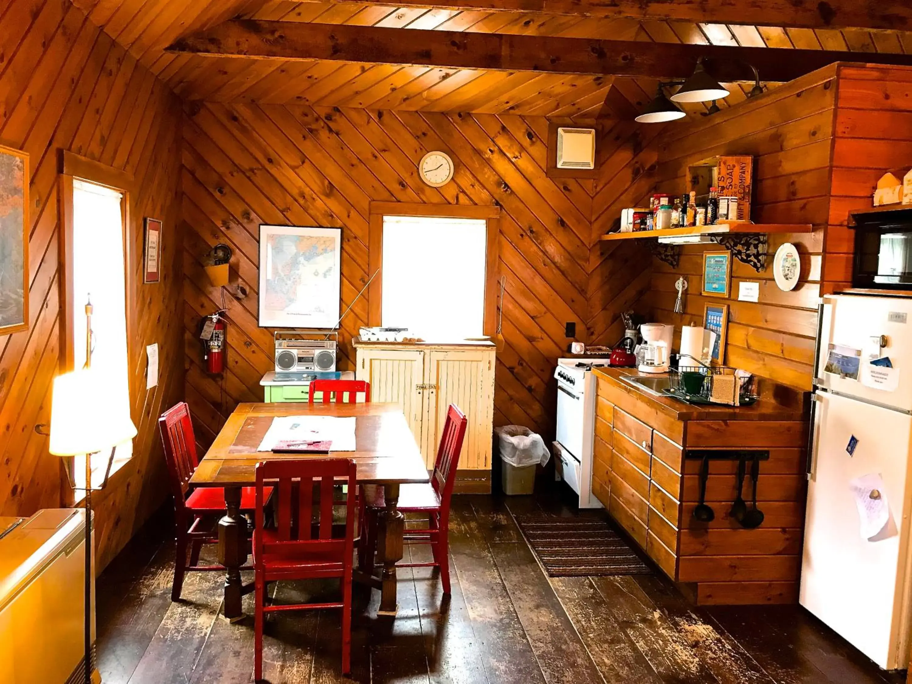 Kitchen or kitchenette, Dining Area in West Quoddy Station LLC