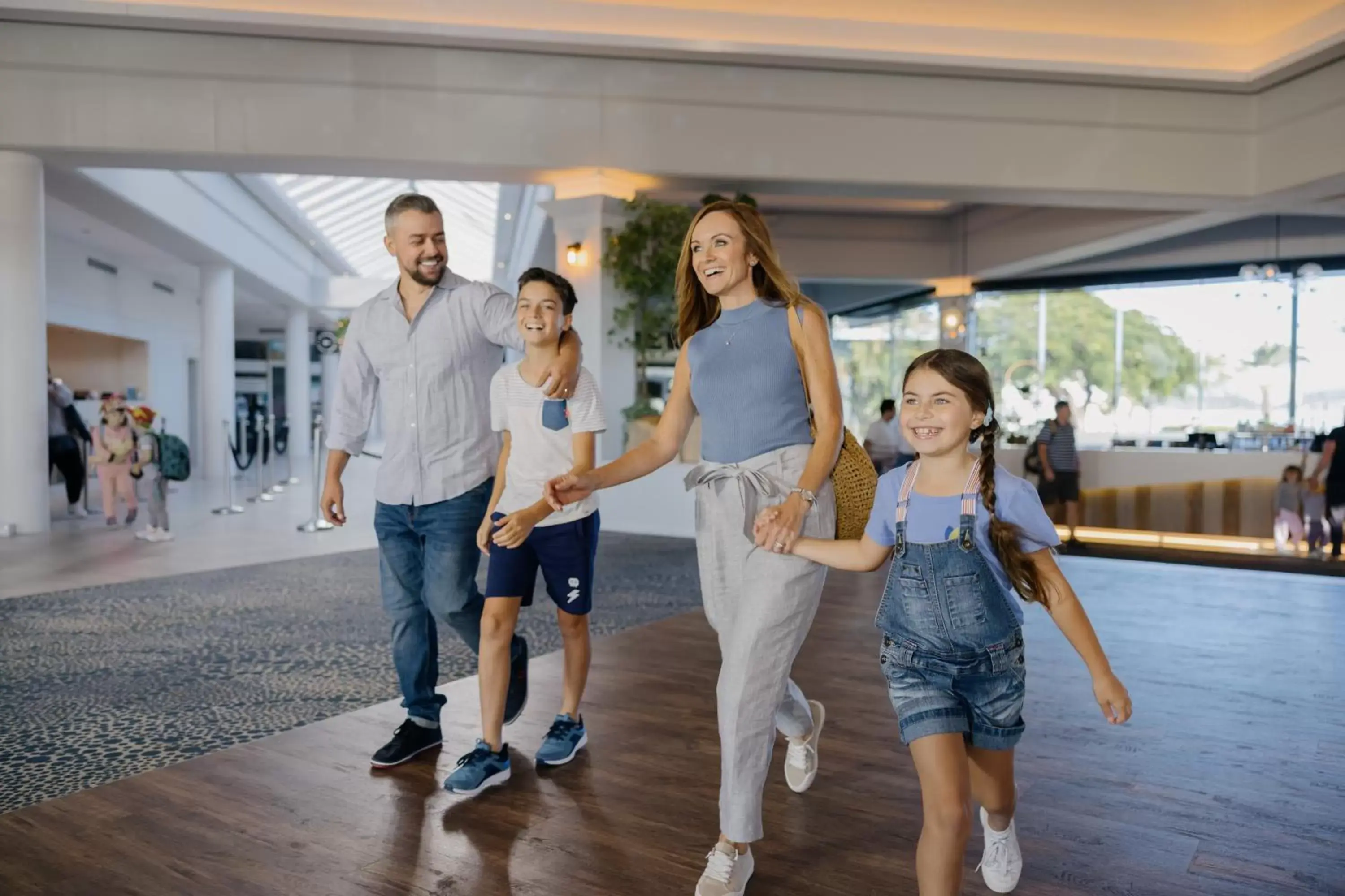 Lobby or reception, Family in Sea World Resort