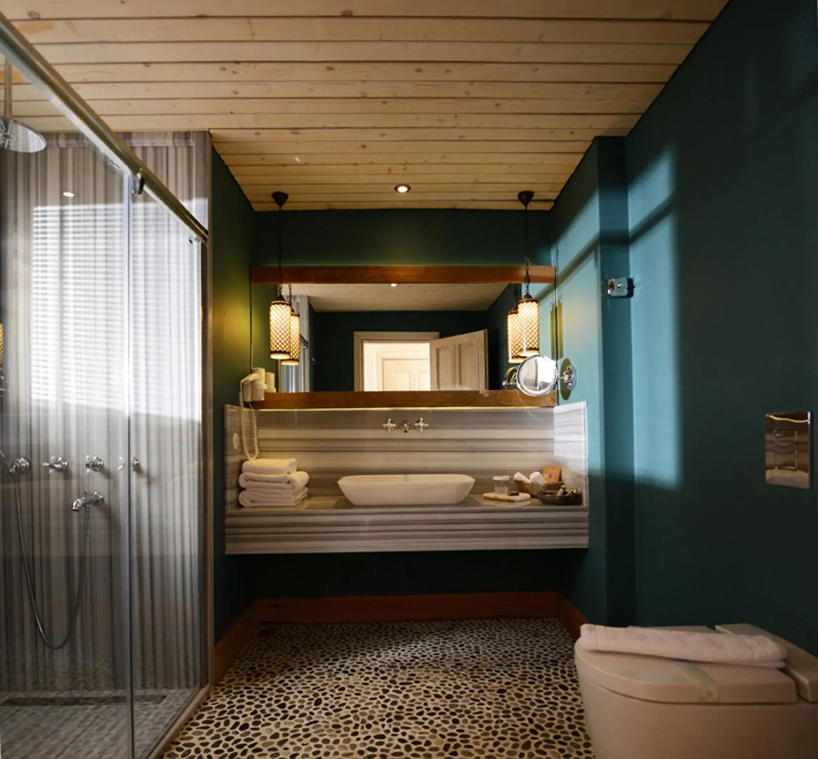 Sauna, Bathroom in Hotel Unique-Boutique Class - Adults Only