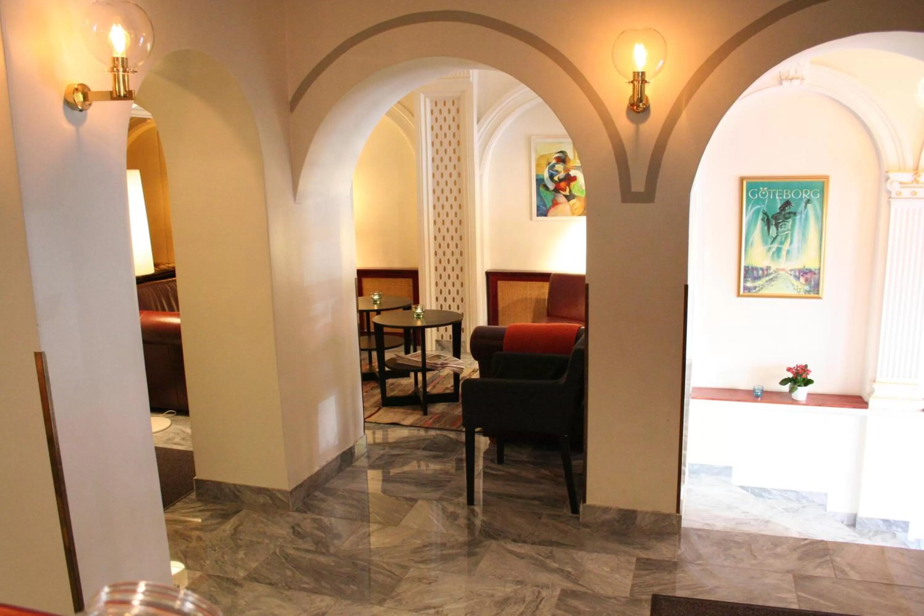 Decorative detail in Hotel Poseidon