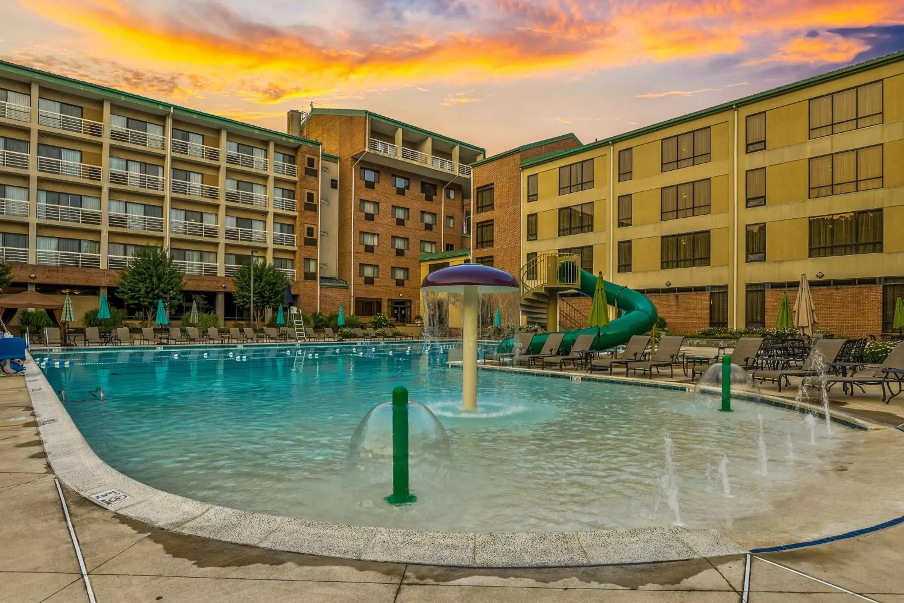 Swimming Pool in Turf Valley Resort