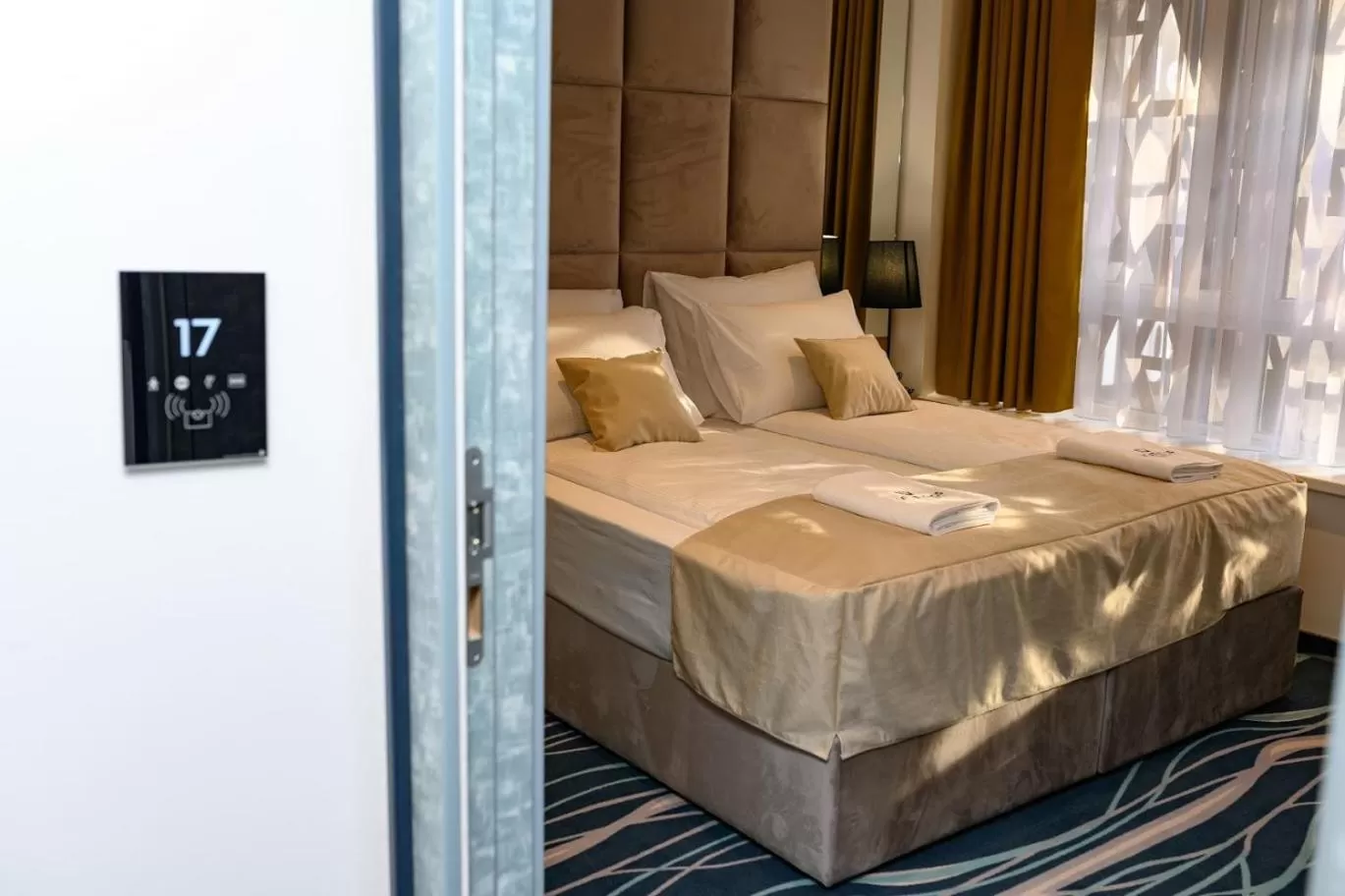 Bed in Hotel Vertigos