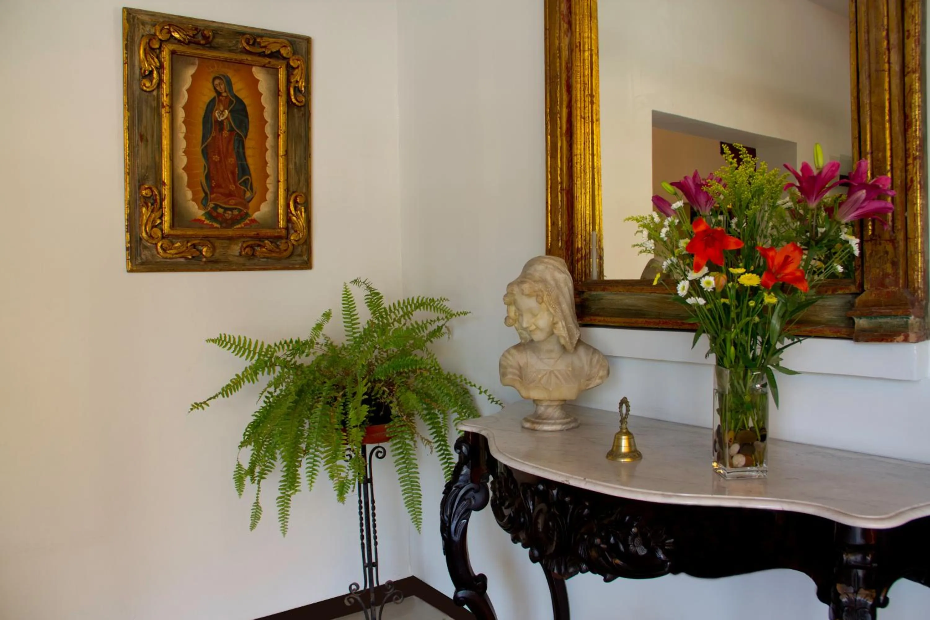 Lobby or reception in Casa Madonna