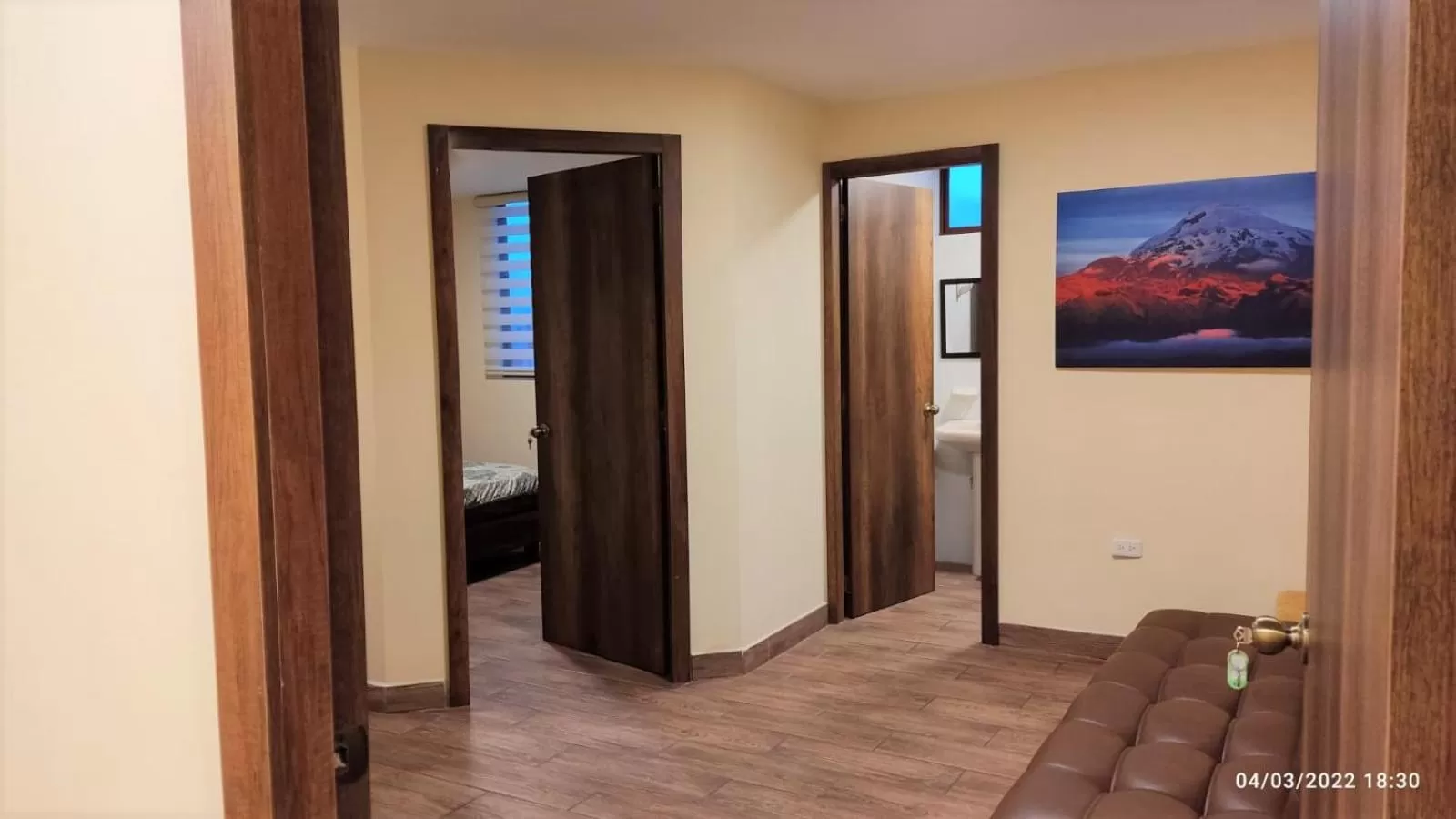 Living room in Apart Cayambe