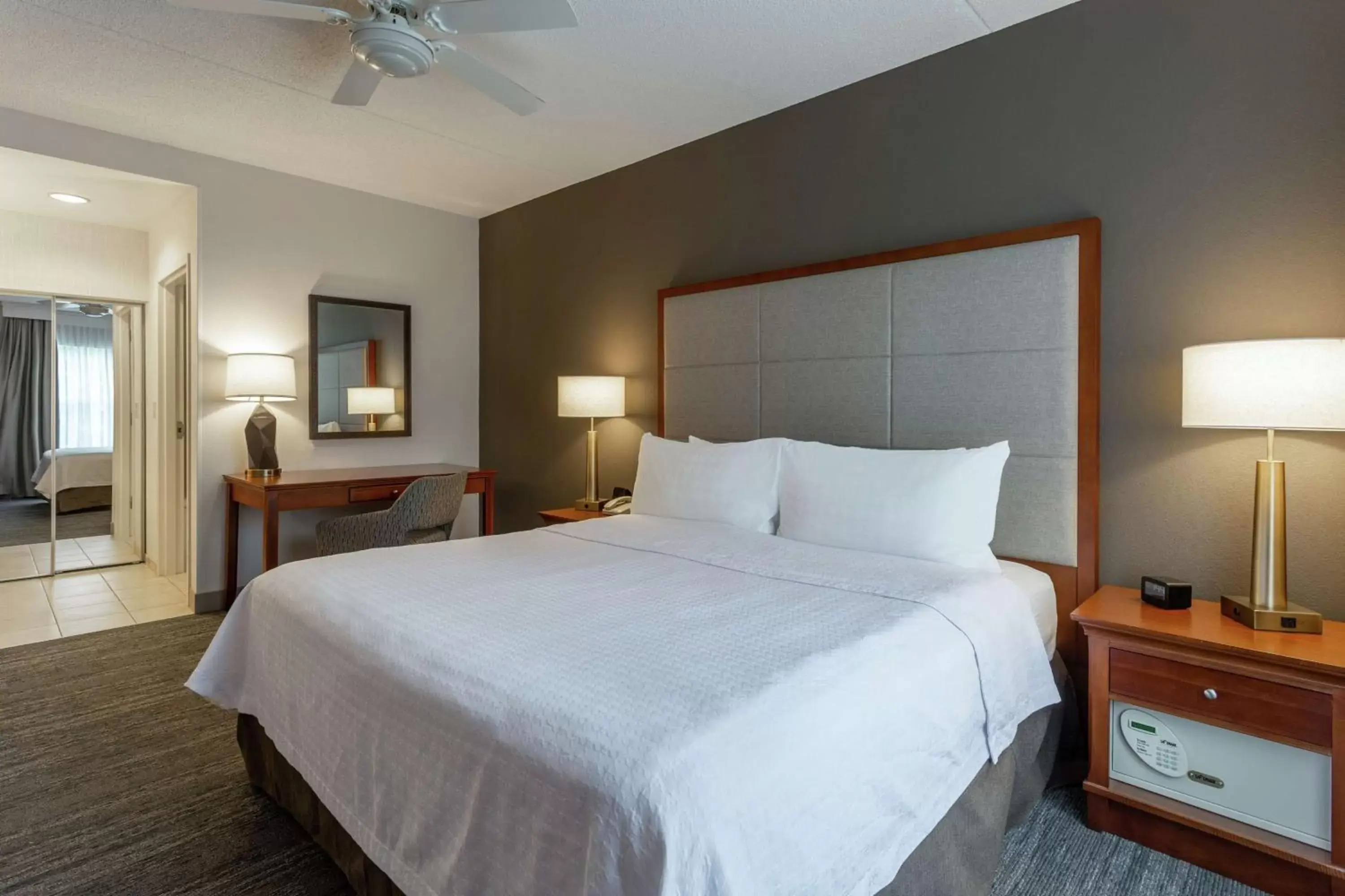 Bed in Homewood Suites by Hilton Albany