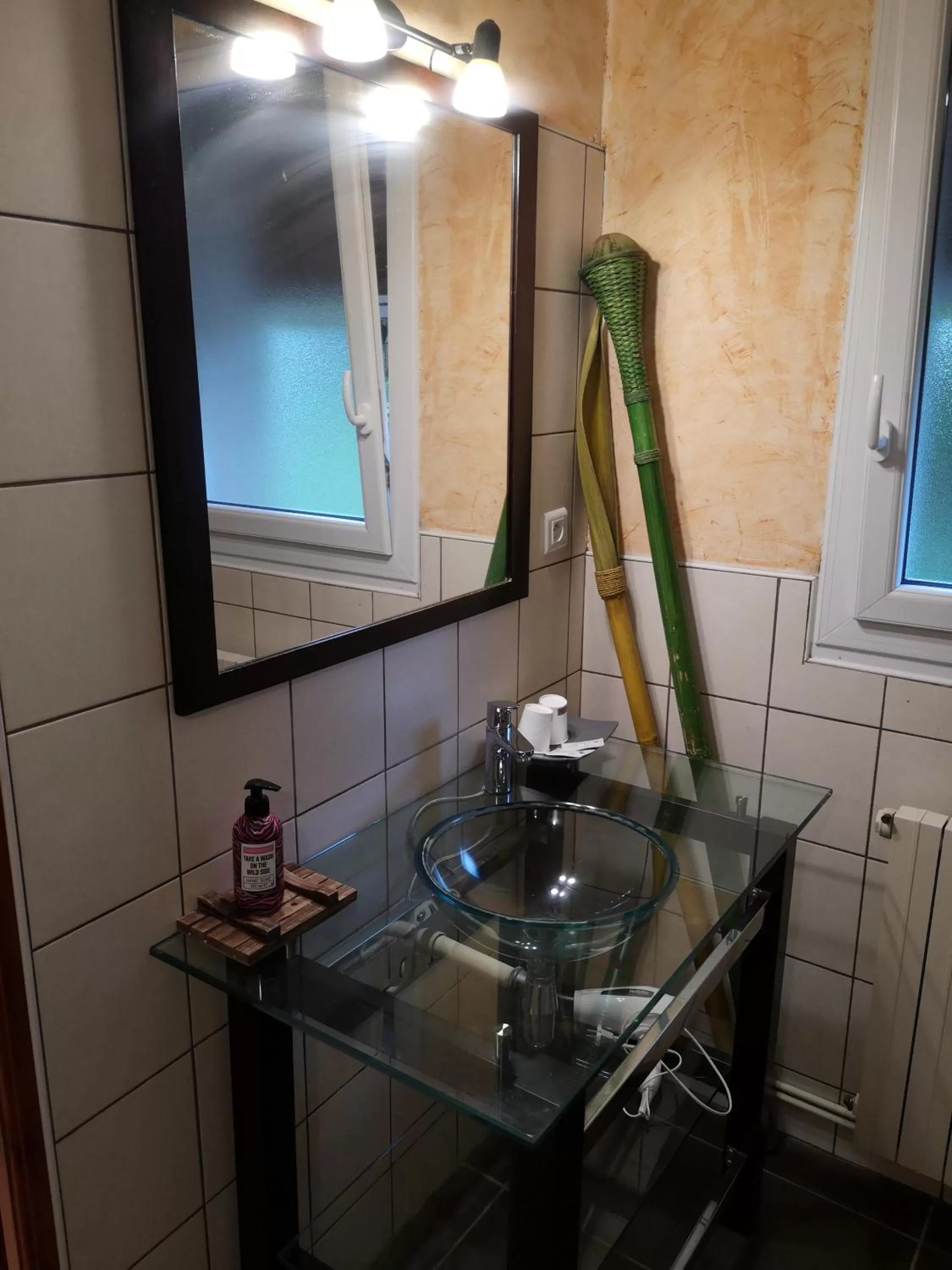 Bathroom in Domaine de la Borde