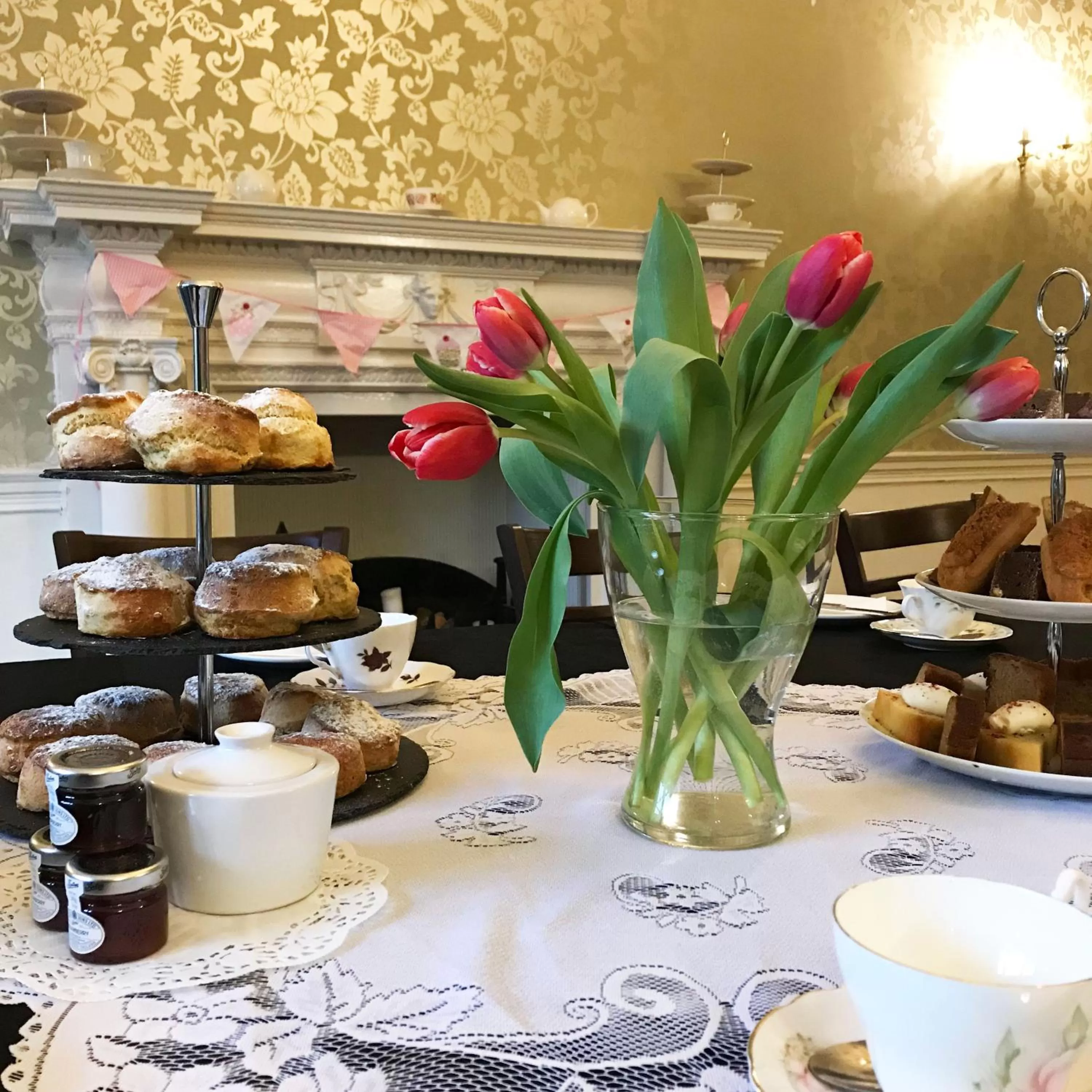 Food in Donington Manor Hotel