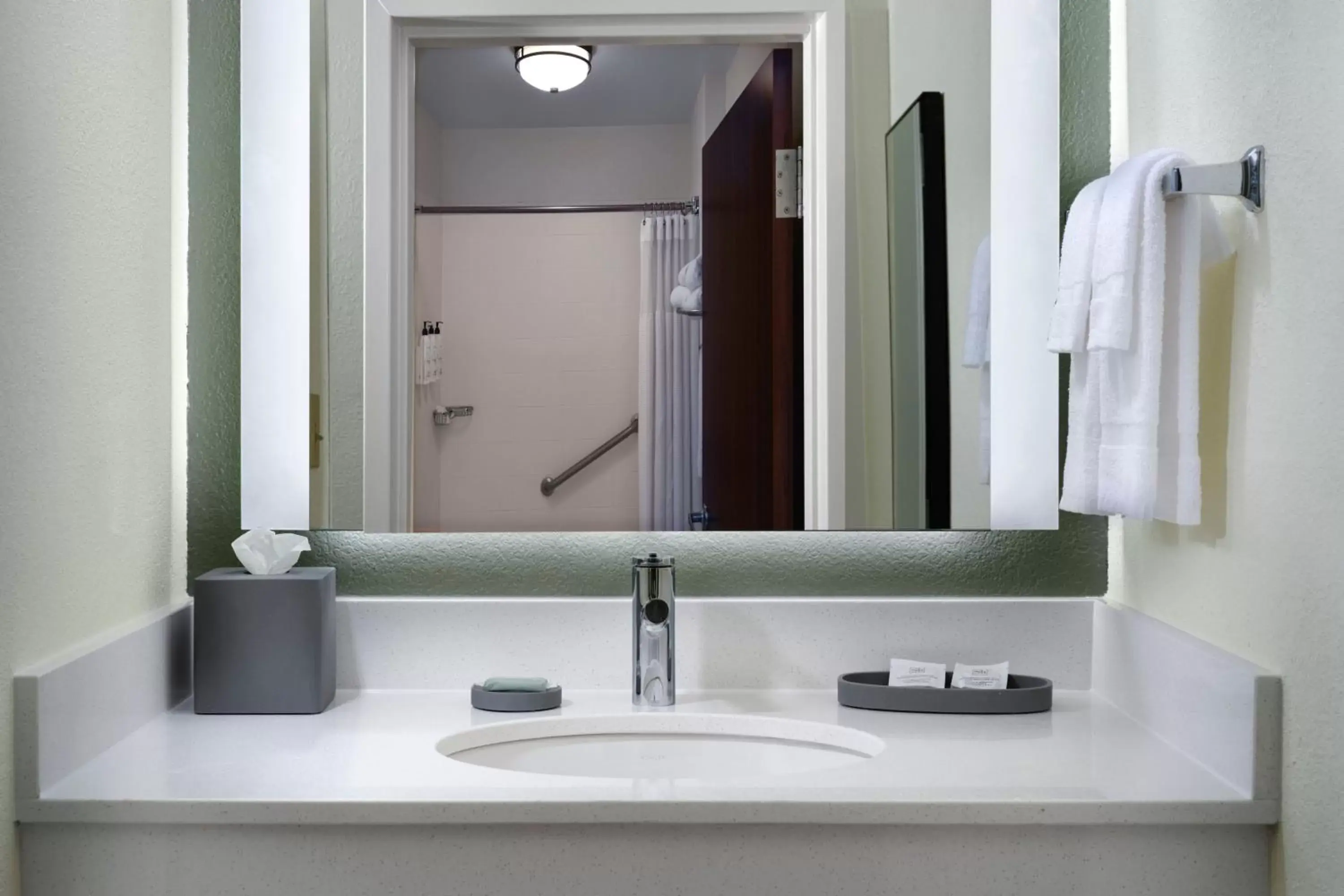 Bathroom in SpringHill Suites Nashville MetroCenter