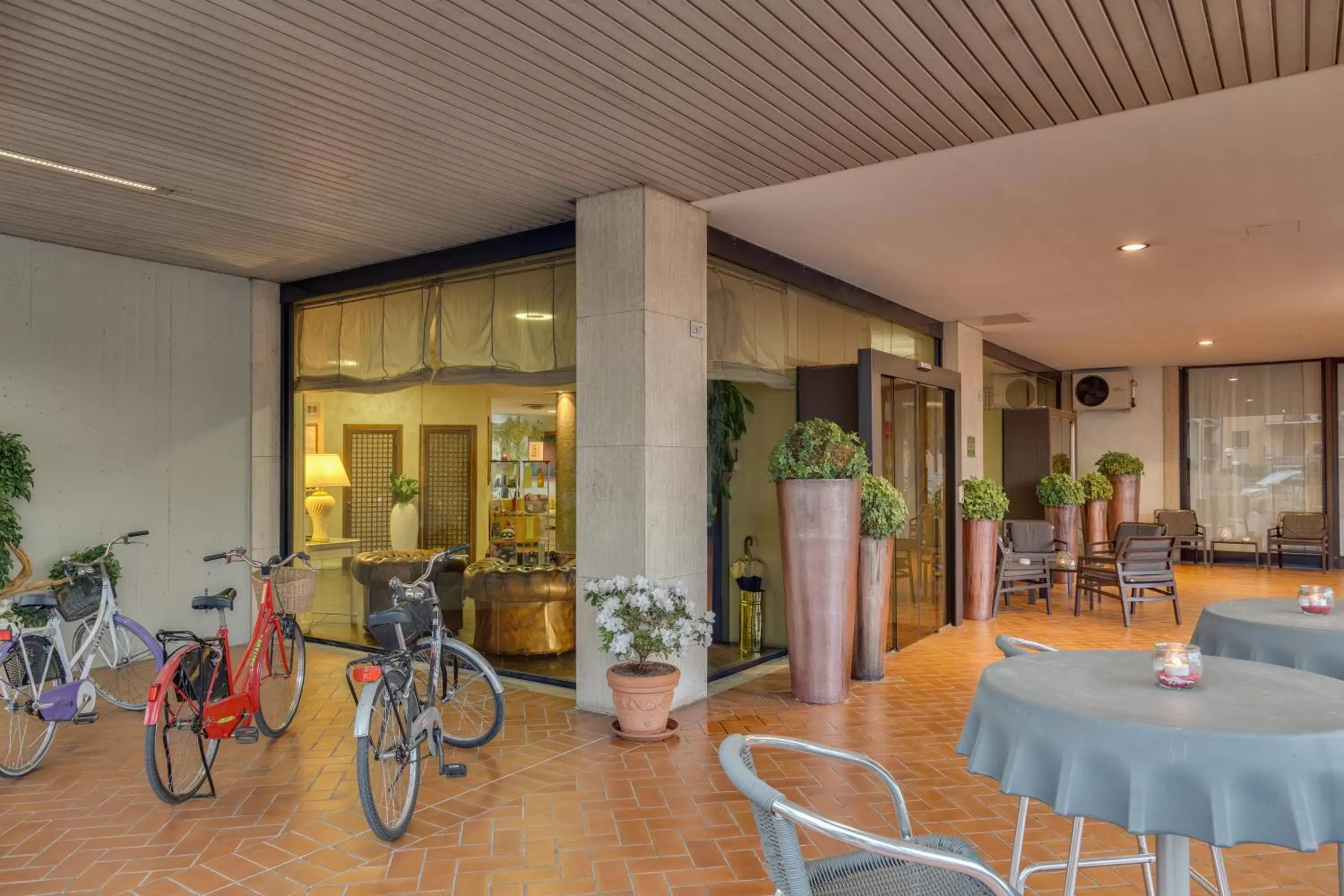 Facade/entrance in Hotel Continental Brescia