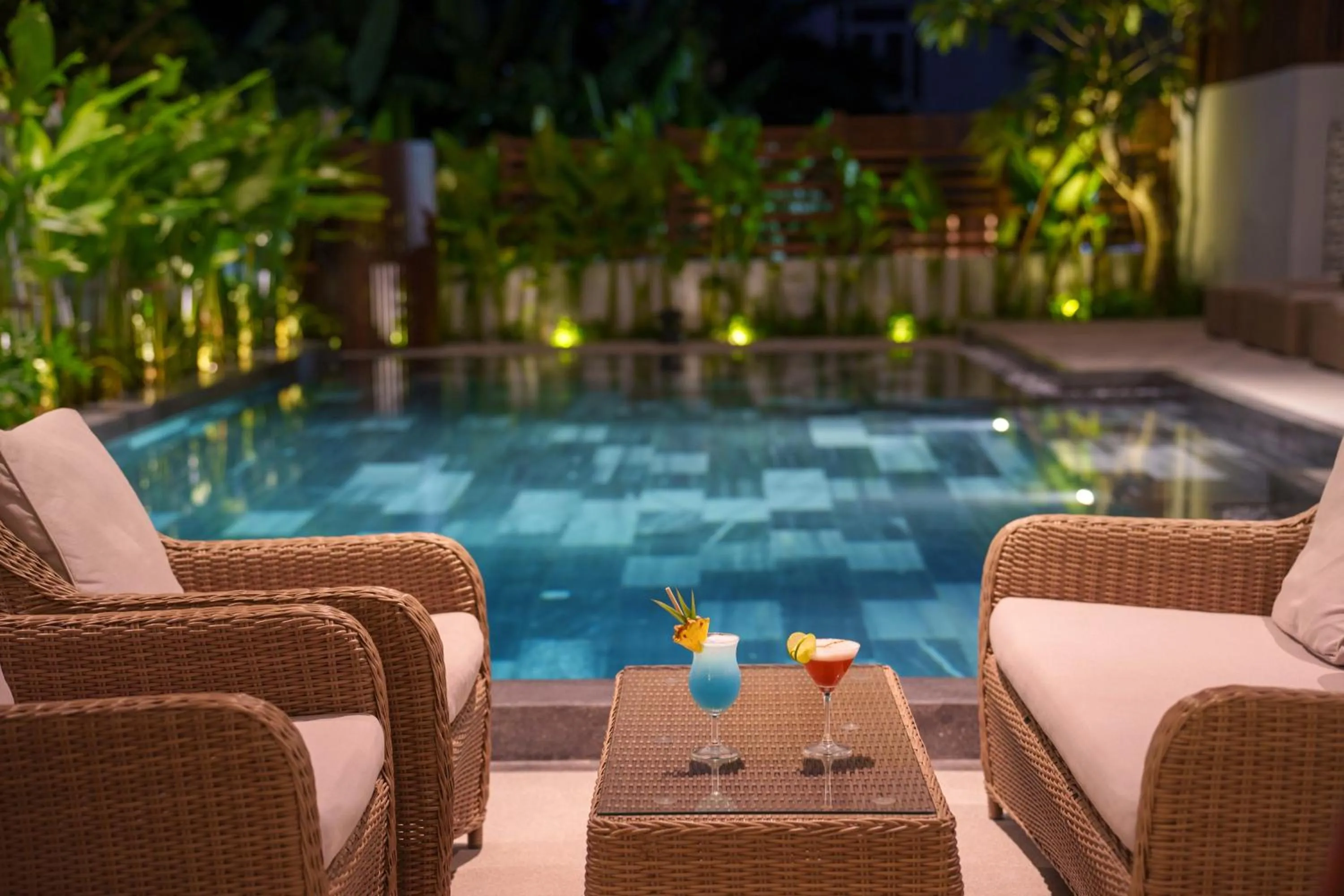 Swimming pool in Cozy An Boutique Hotel Hoian