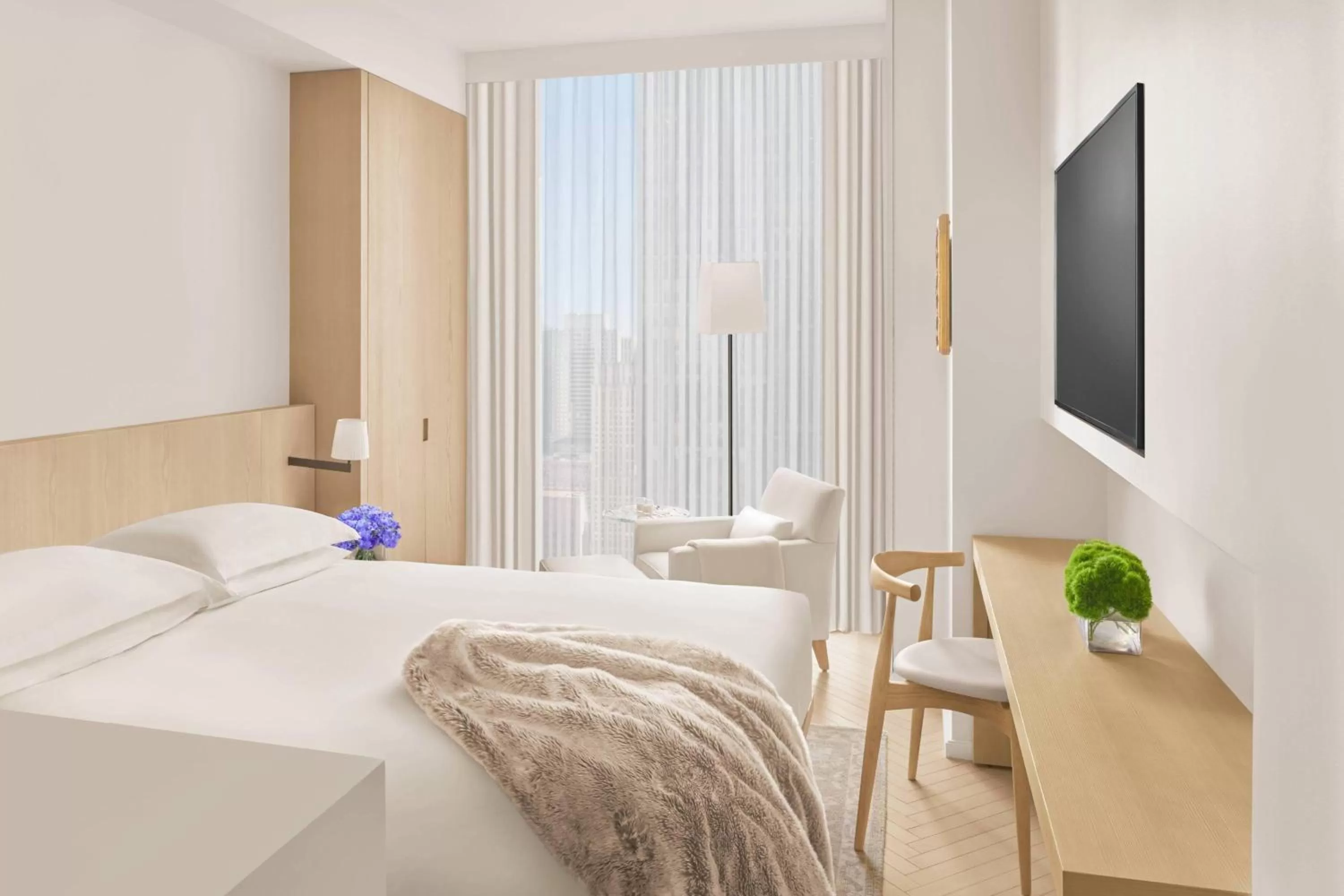 Photo of the whole room, Bed in The Times Square EDITION New York