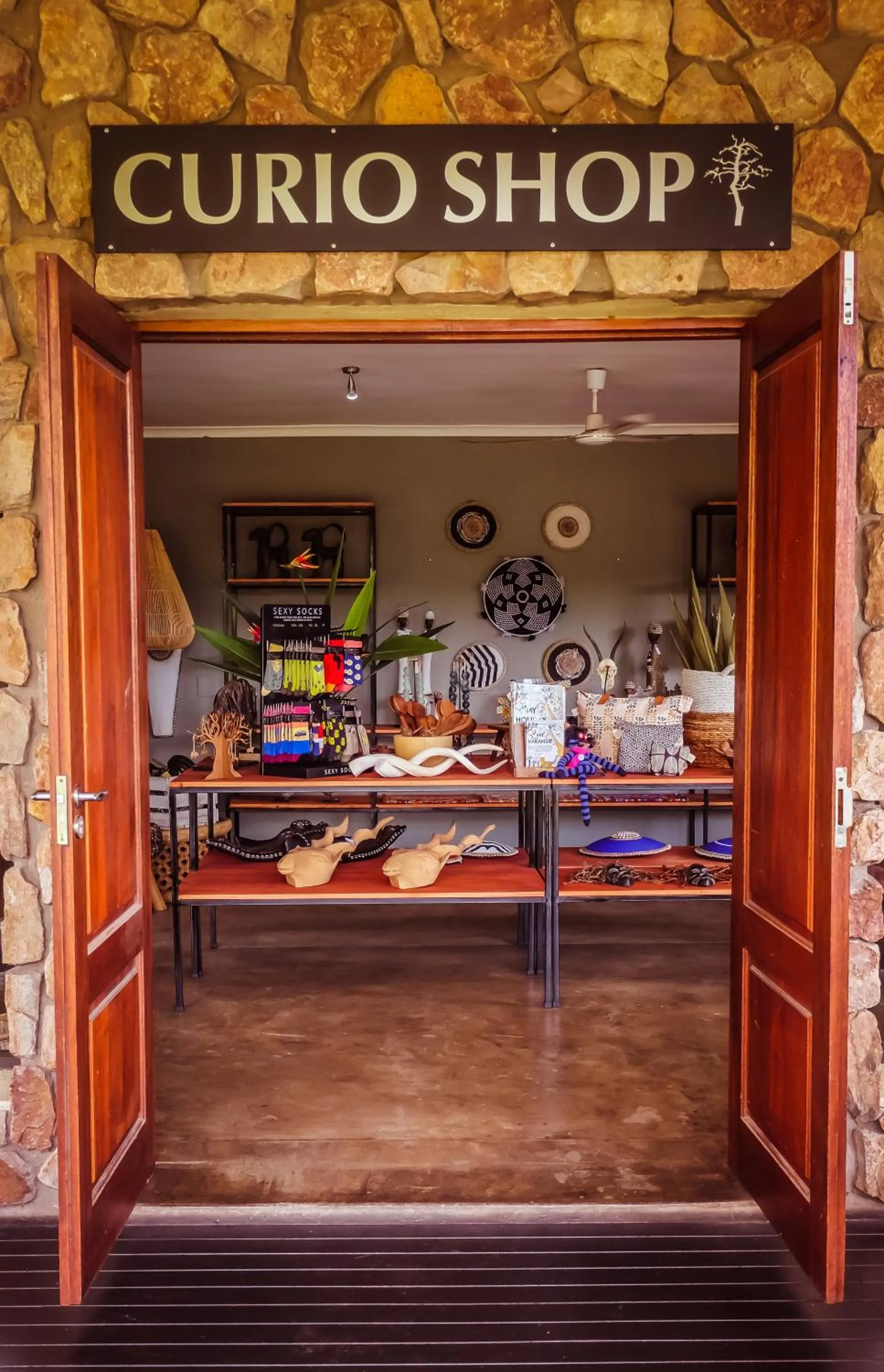 On-site shops in Bushveld Terrace Safari Hotel, Lodge & Spa
