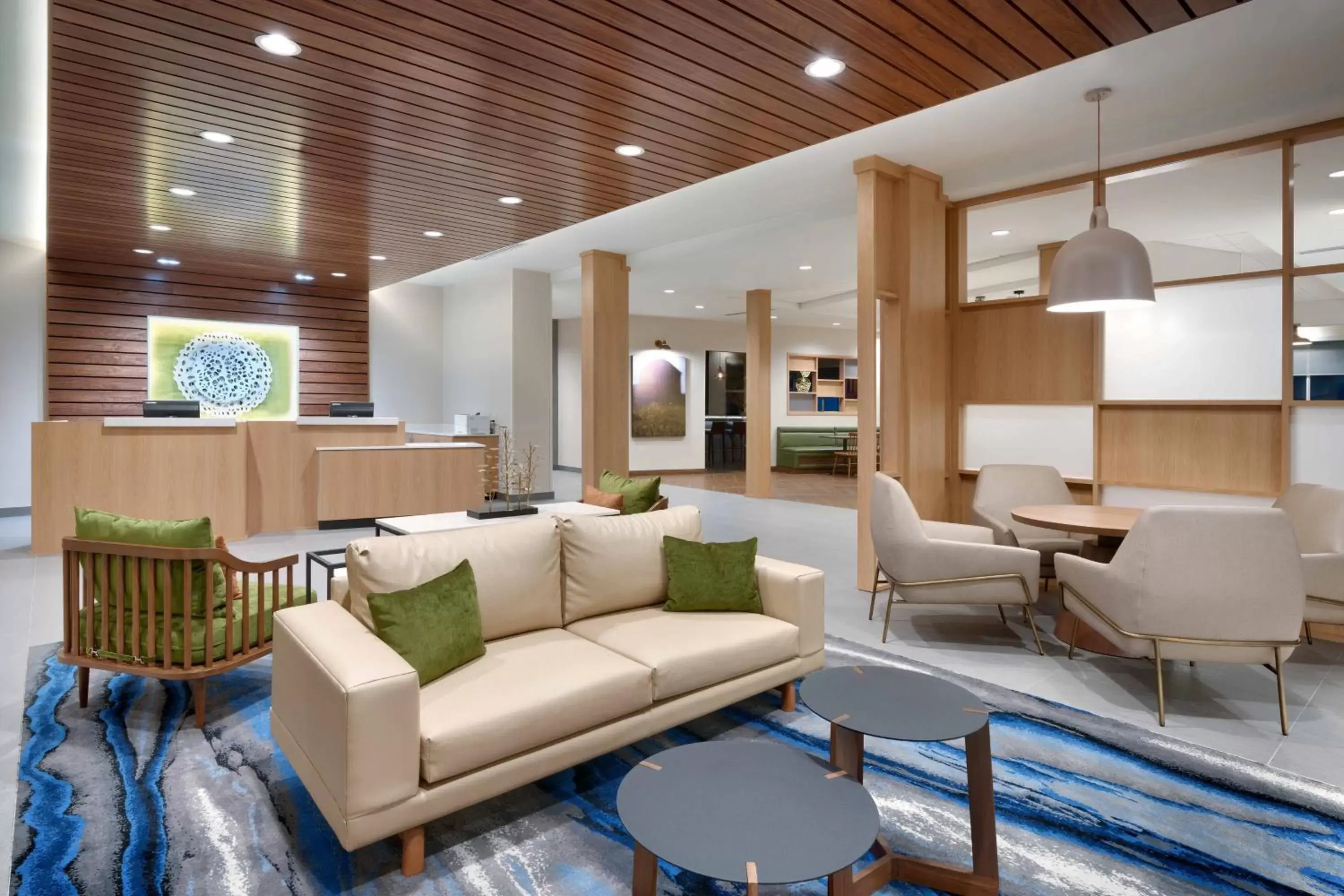 Lobby or reception, Seating Area in Fairfield Inn & Suites by Marriott Rockport