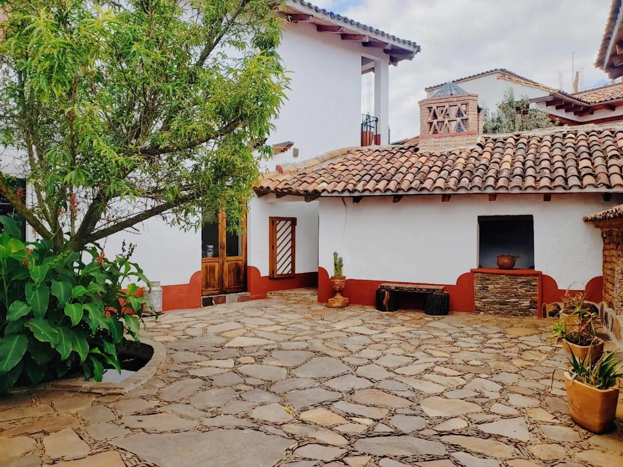 Patio in Posada la Manzanilla
