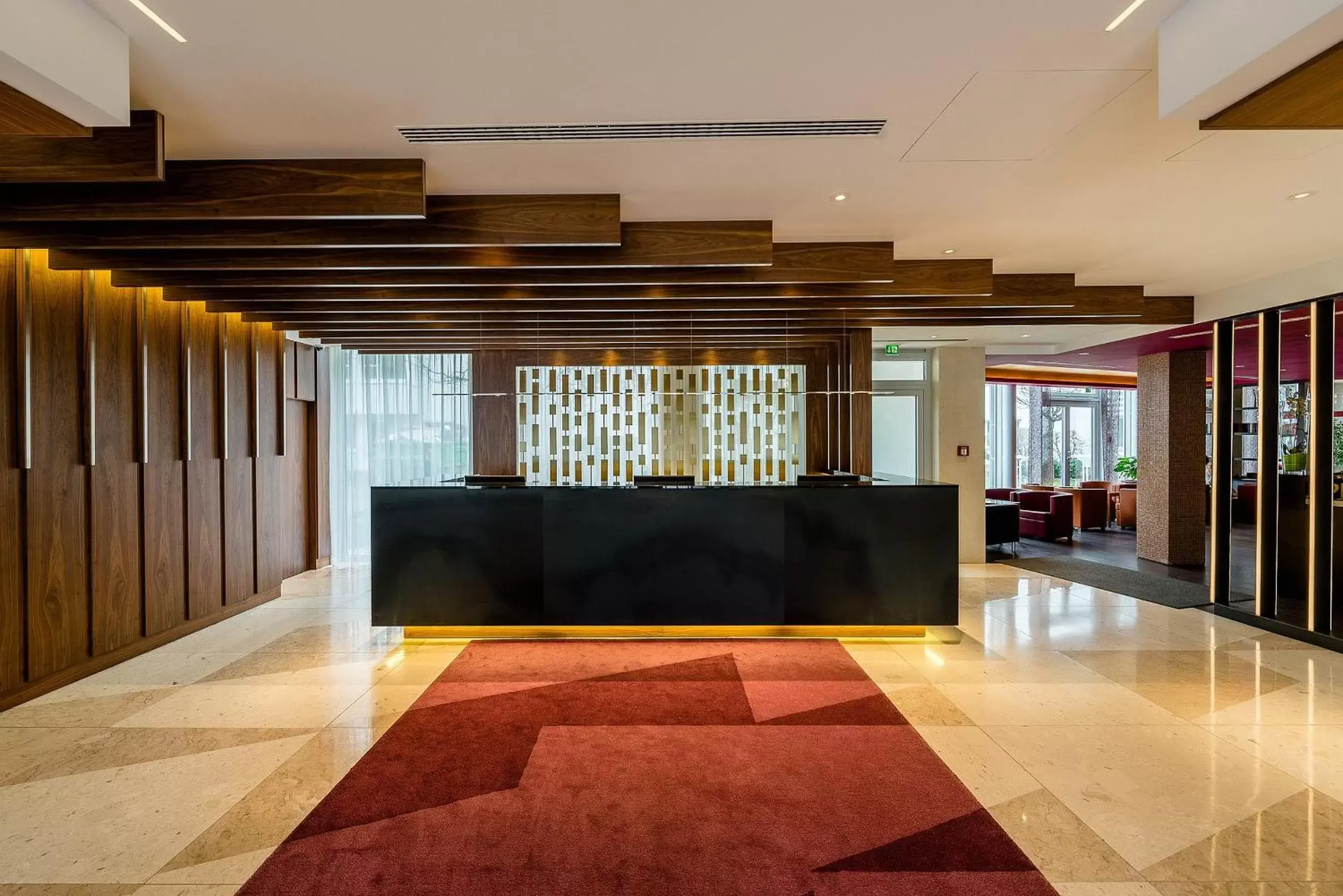 Lobby or reception in Hotel Europa Lobby or reception in Hotel Europa