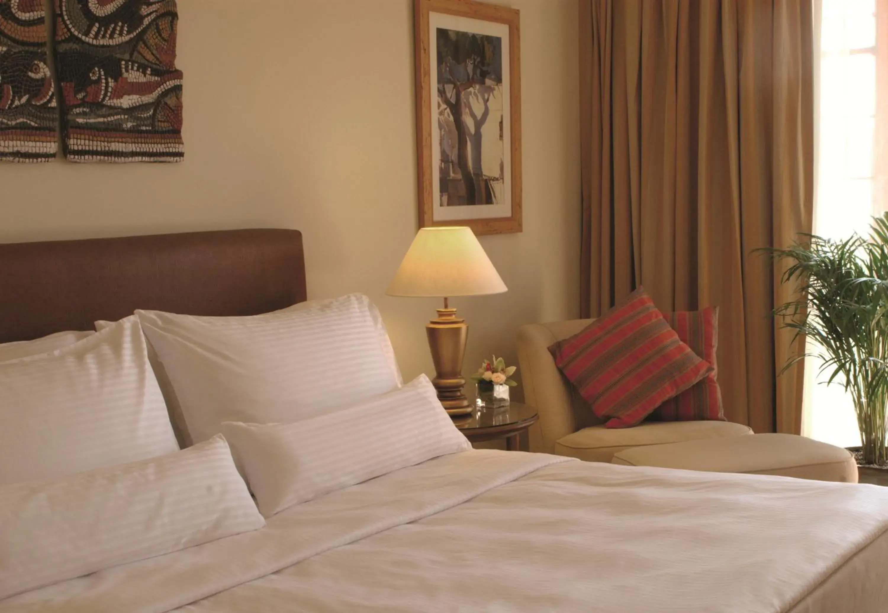 Bed in Movenpick Resort & Residences Aqaba