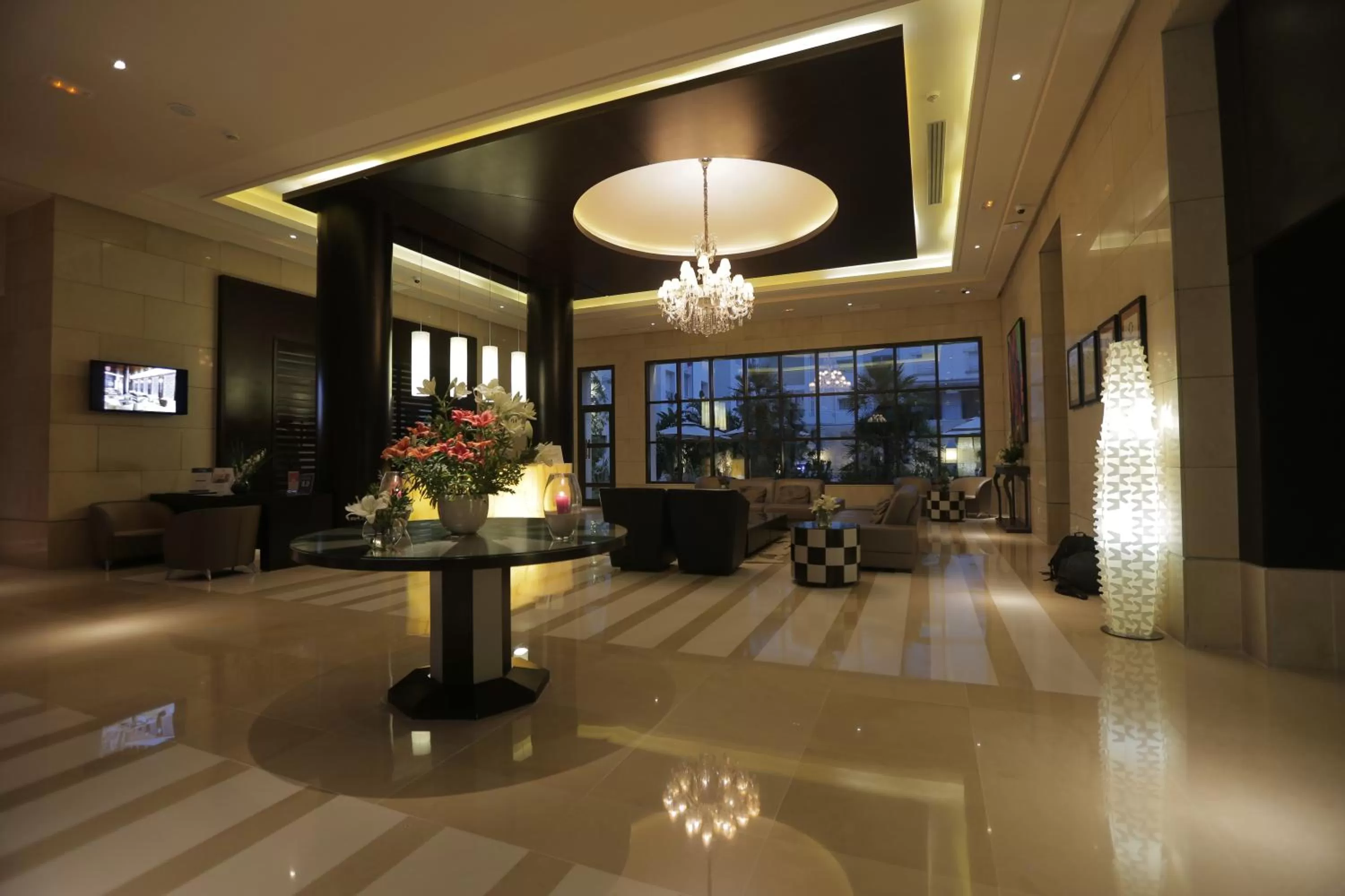 Lobby or reception in Le Corail Suites Hotel