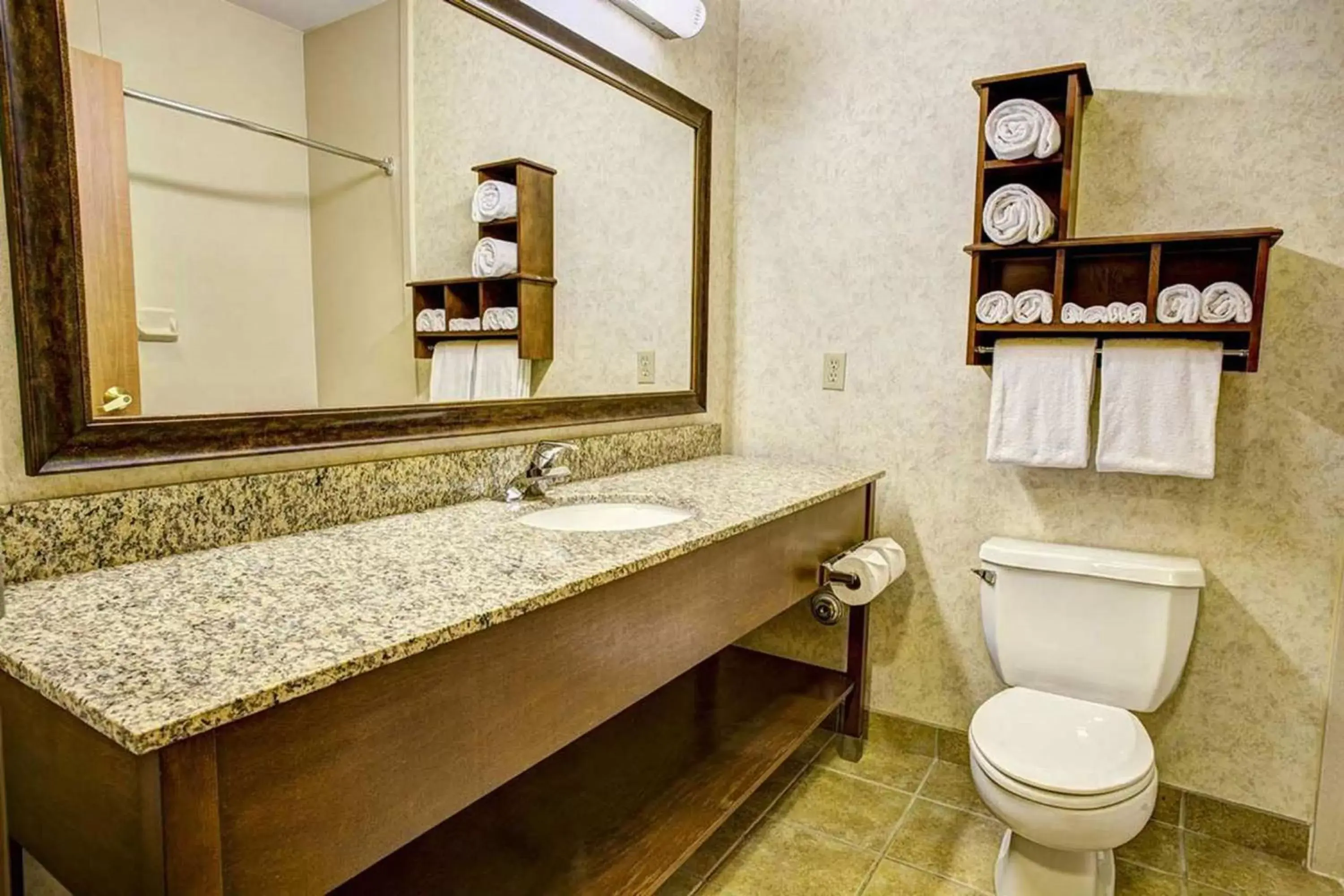 Bathroom in Comfort Inn & Suites Rapid City near Mt Rushmore