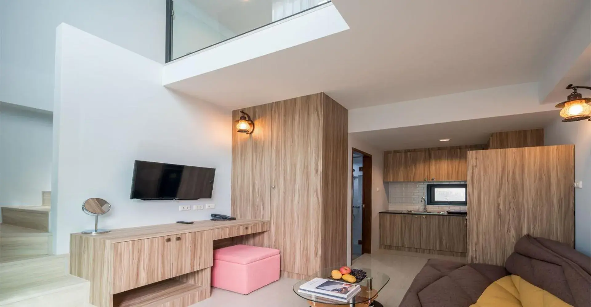 Living room in Peace Blue Naiharn Naturist Resort Phuket SHA Extra Plus Living room in Peace Blue Naiharn Naturist Resort Phuket SHA Extra Plus