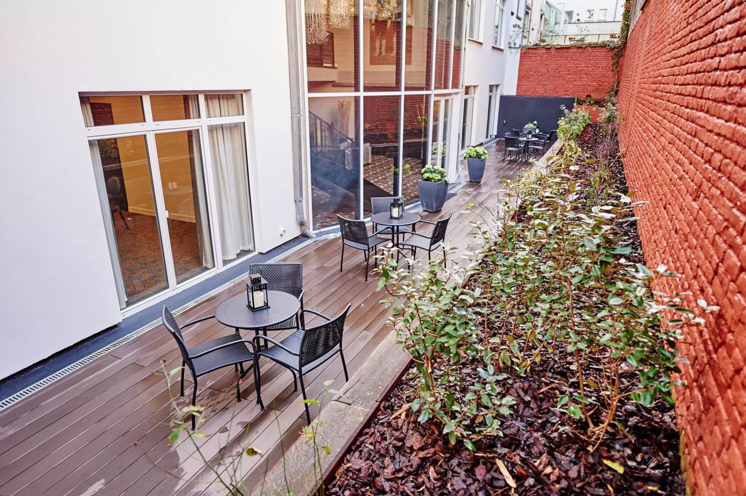 Balcony/Terrace in Hotel The Augustin