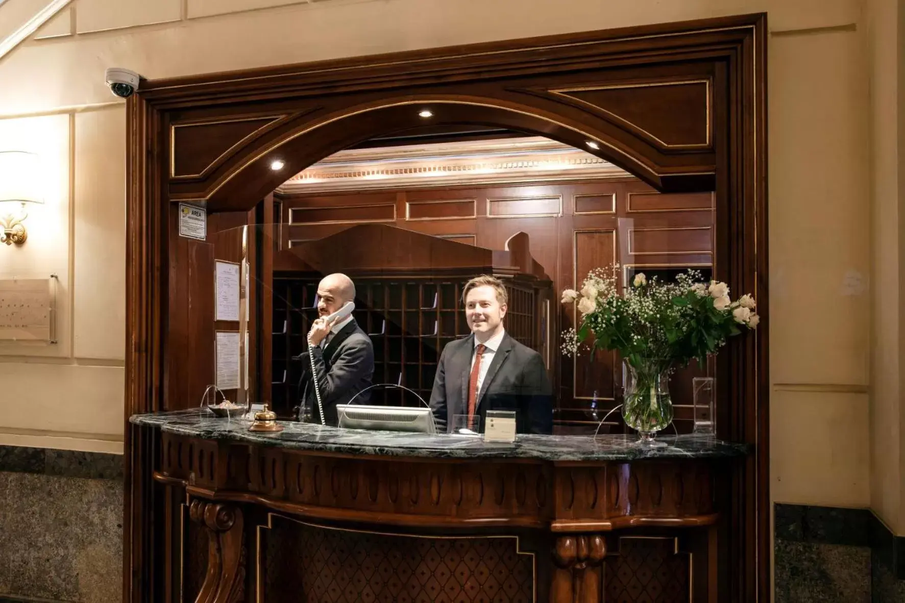 Lobby or reception in Grand Hotel Wagner